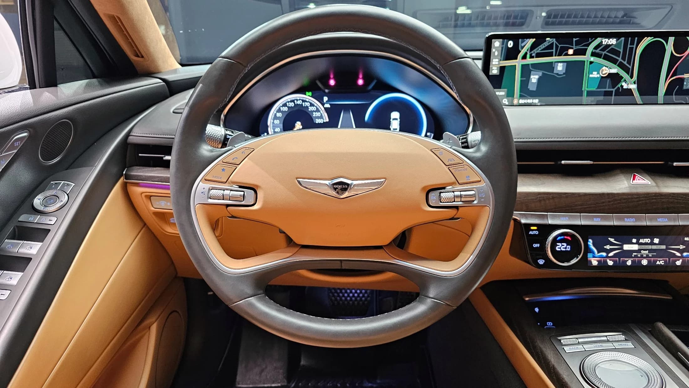 Genesis G80 Gasoline 2.5 Turbo 2WD, 2021 г. 76655 км. — фото 13