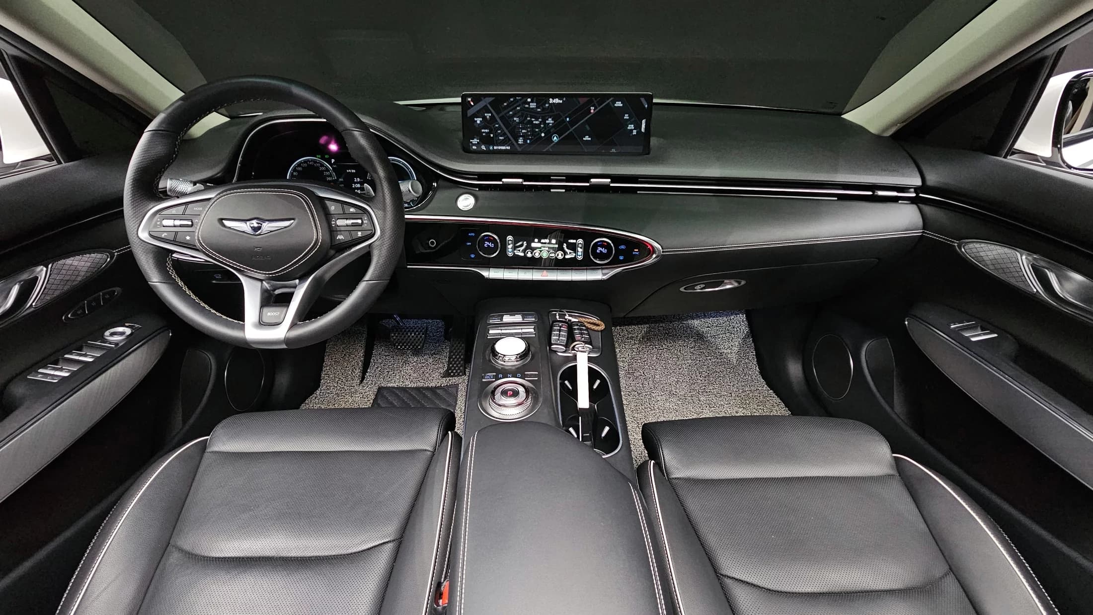 Genesis GV70 e-AWD, электромобиль, 2022 г. 41355 км. — фото 7