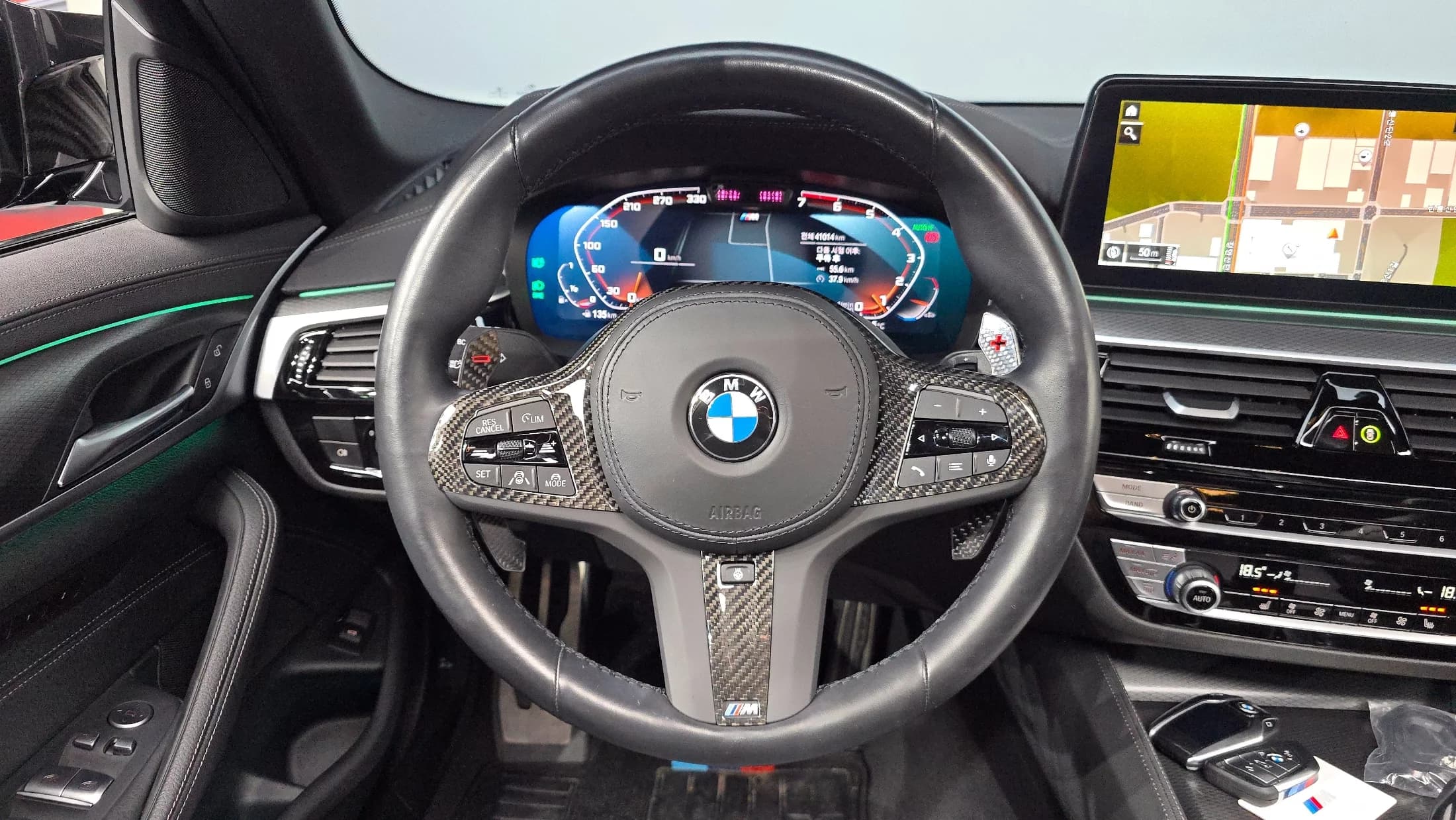 BMW 5-Series 520i M Sport, 2022 г. 41161 км. — фото 13