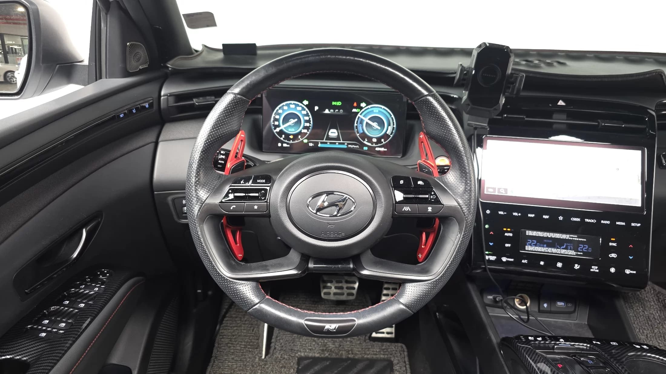 Hyundai Tucson N Line 2WD Inspiration, гибрид, 2021 г. 42519 км. — фото 12