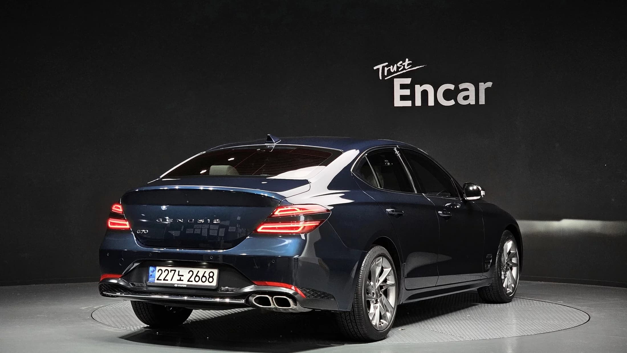 Genesis G70 Gasoline 2.0T 2WD, 2021 г. 11248 км. — фото 2