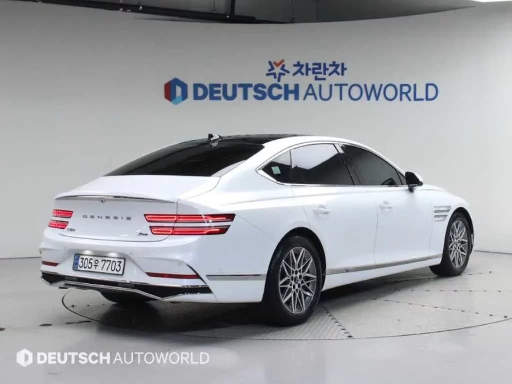 Genesis G80 Gasoline 2.5 Turbo AWD, 2024 г. 31158 км. — фото 2