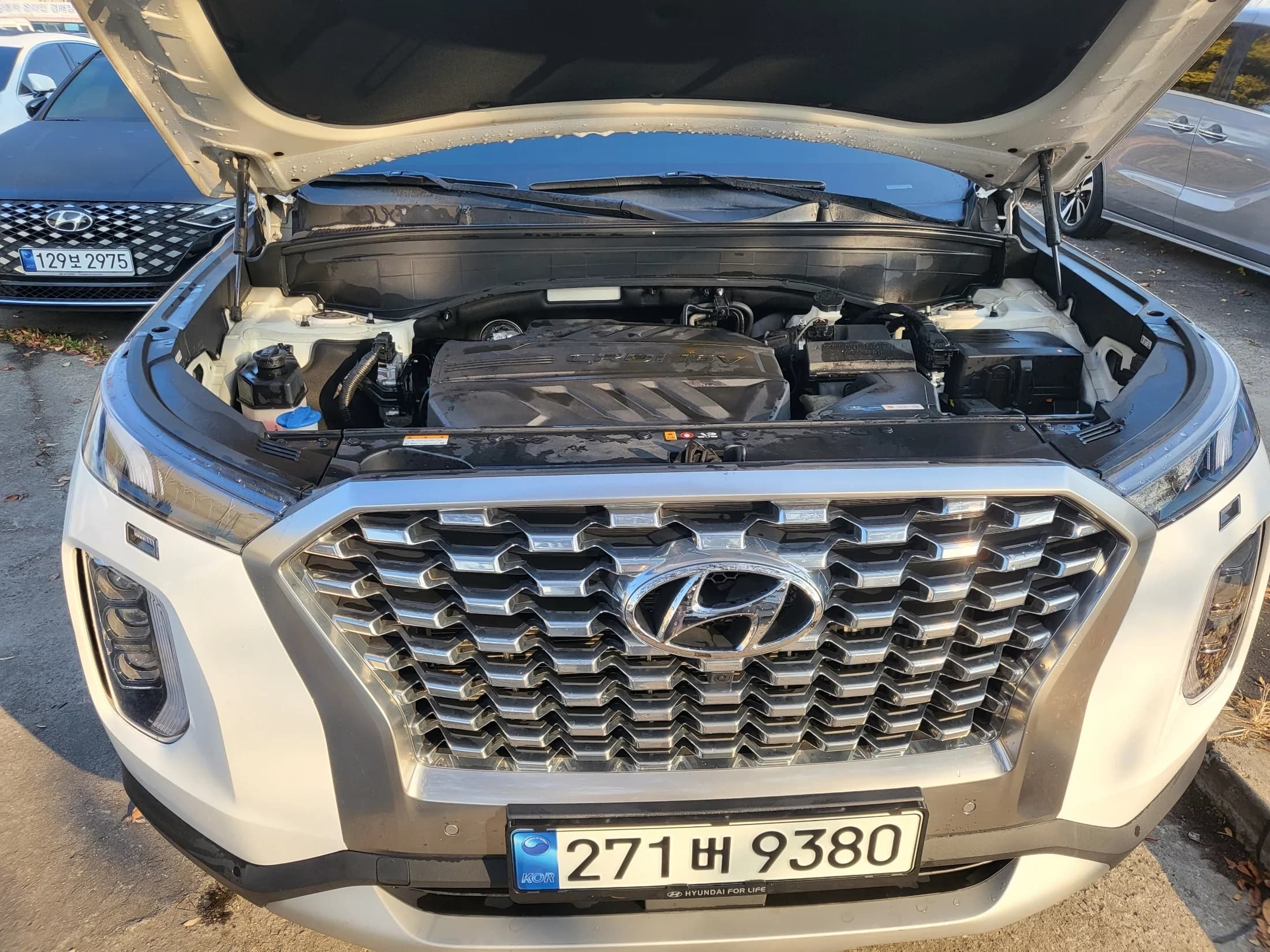 Hyundai Palisade Diesel 2.2 2WD Prestige, 2021 г. 75111 км. — фото 3