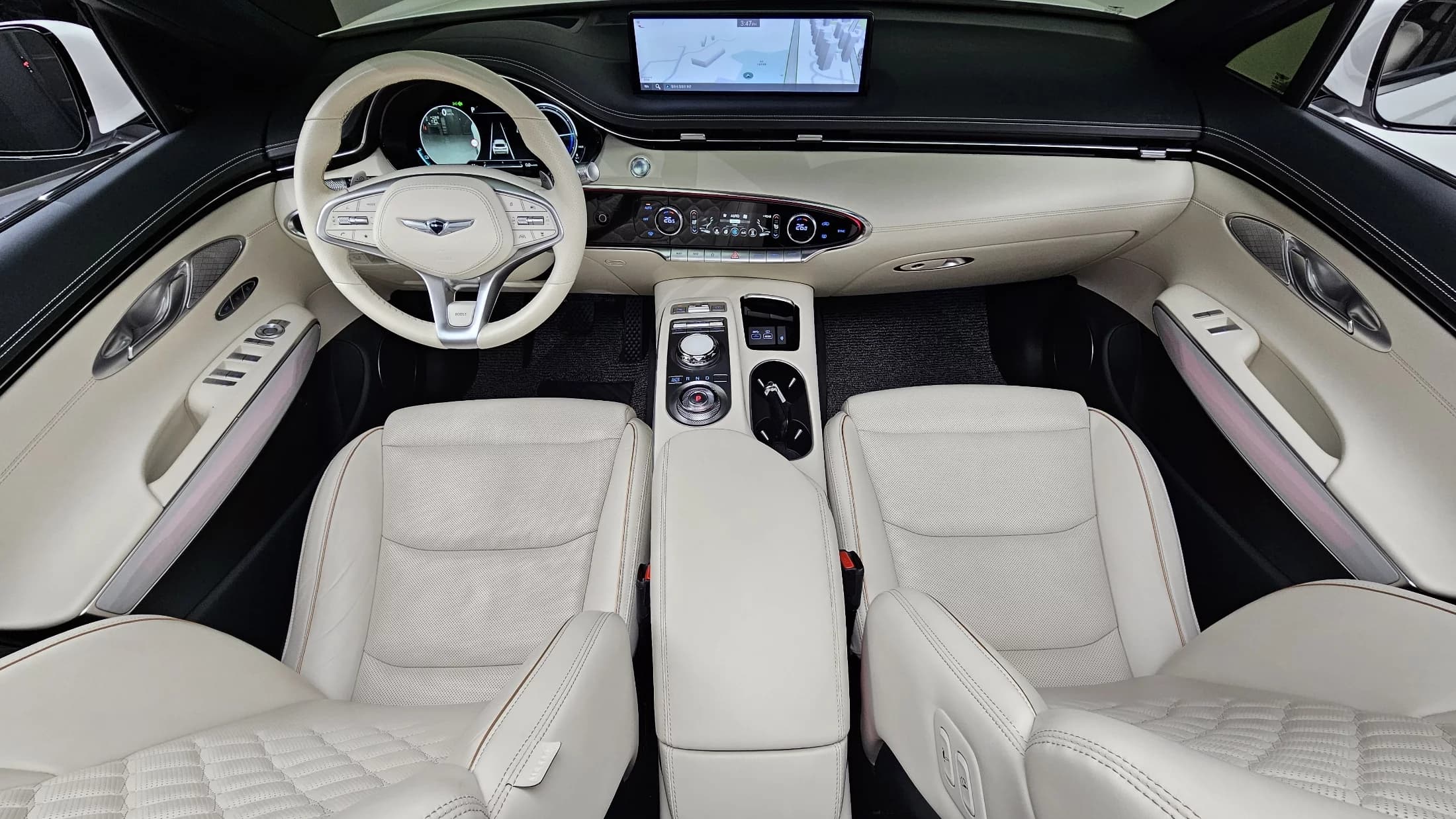 Genesis GV70 e-AWD, электромобиль, 2022 г. 52175 км. — фото 7