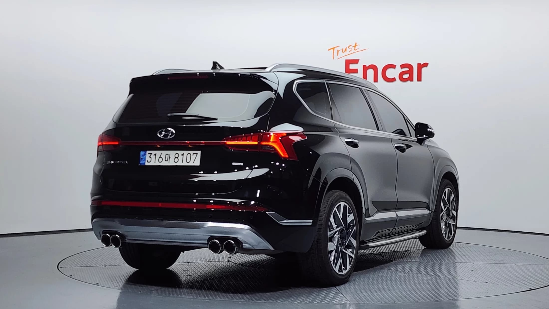 Hyundai Santa Fe Gasoline 2.5T 4WD Calligraphy, 2021 г. 33701 км. — фото 2