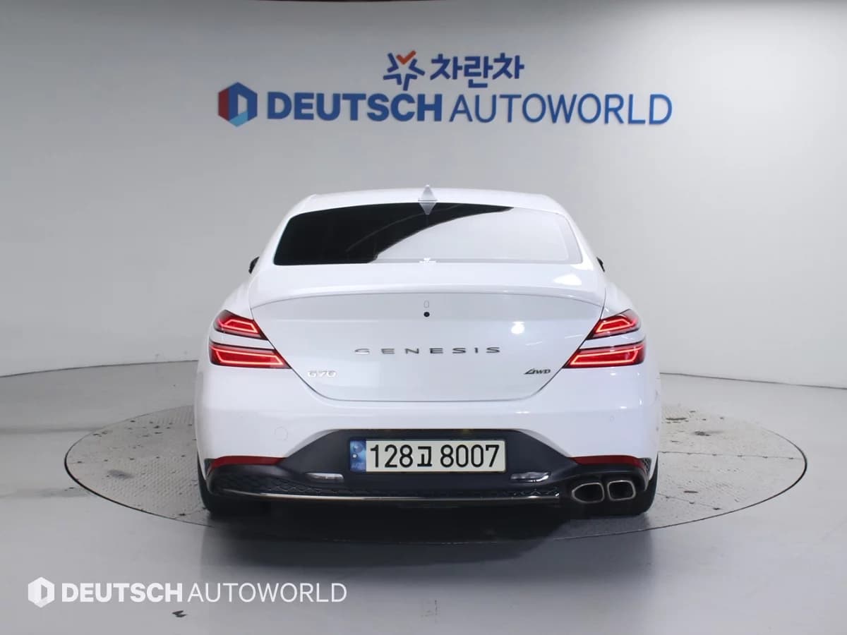 Genesis G70 Diesel 2.2 4WD, 2021 г. 64060 км. — фото 4