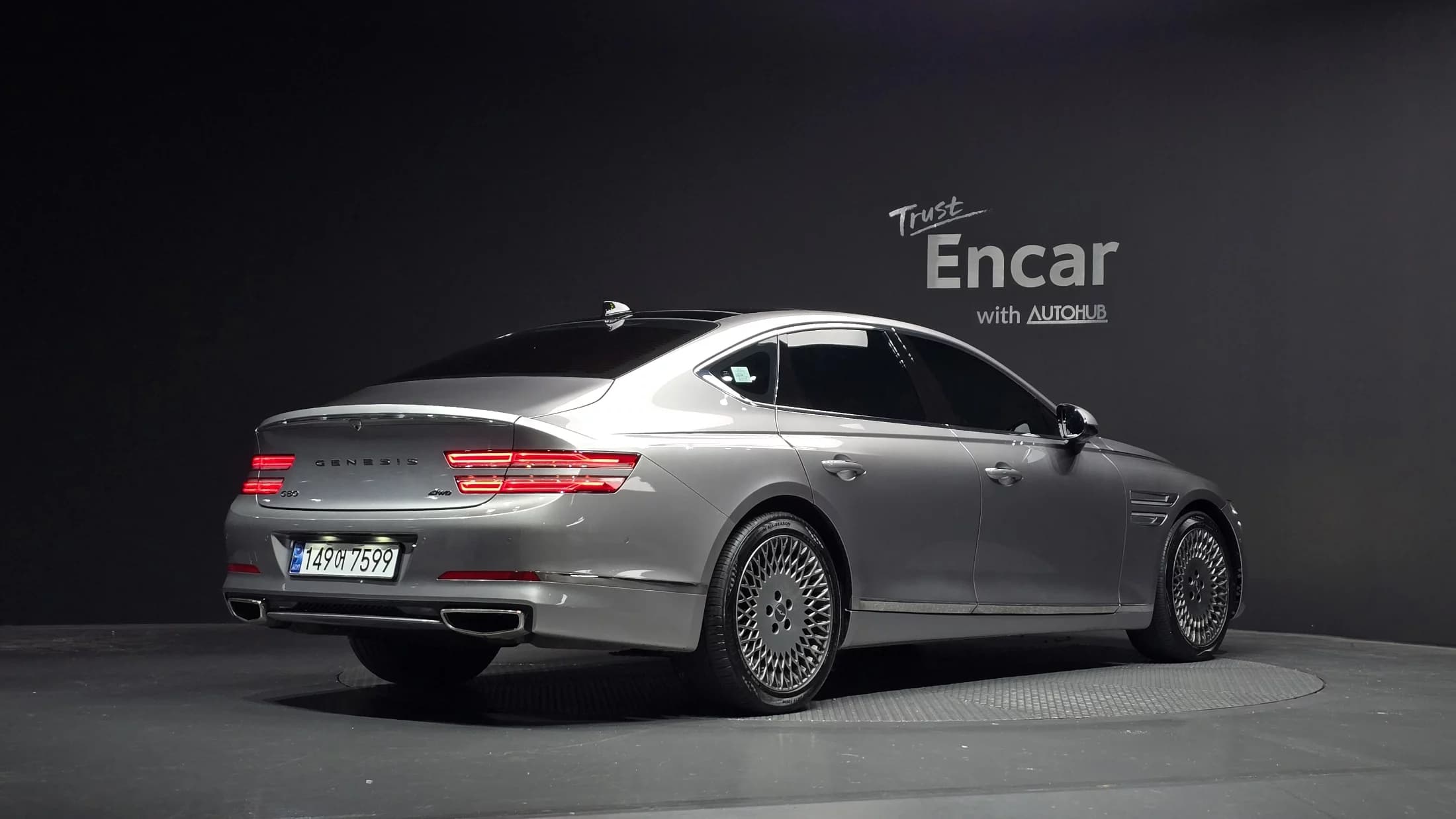 Genesis G80 Gasoline 2.5 Turbo AWD, 2022 г. 131816 км. — фото 2