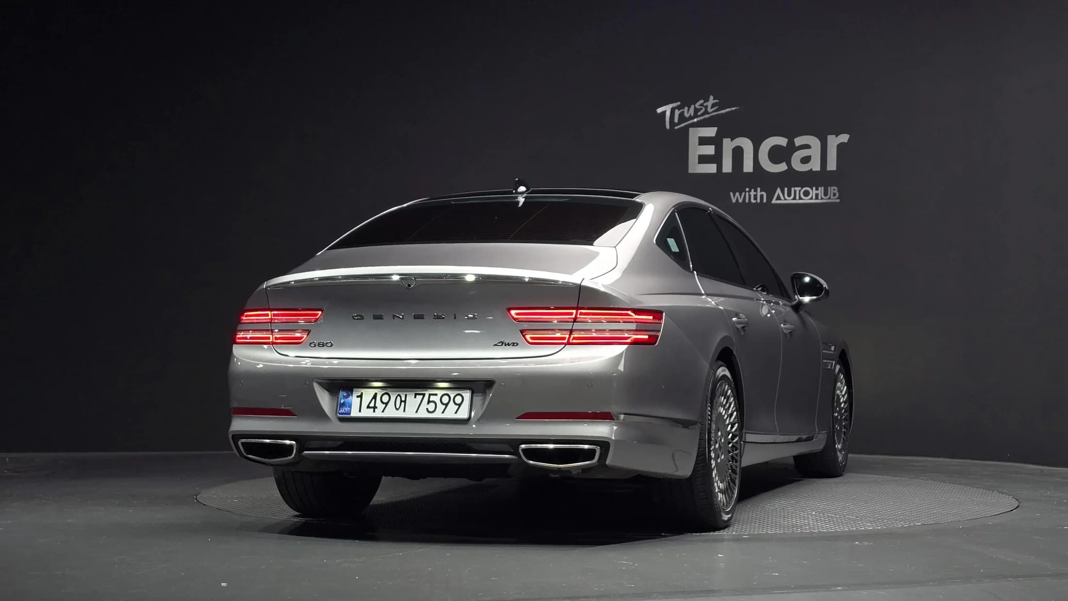 Genesis G80 Gasoline 2.5 Turbo AWD, 2022 г. 131816 км. — фото 4