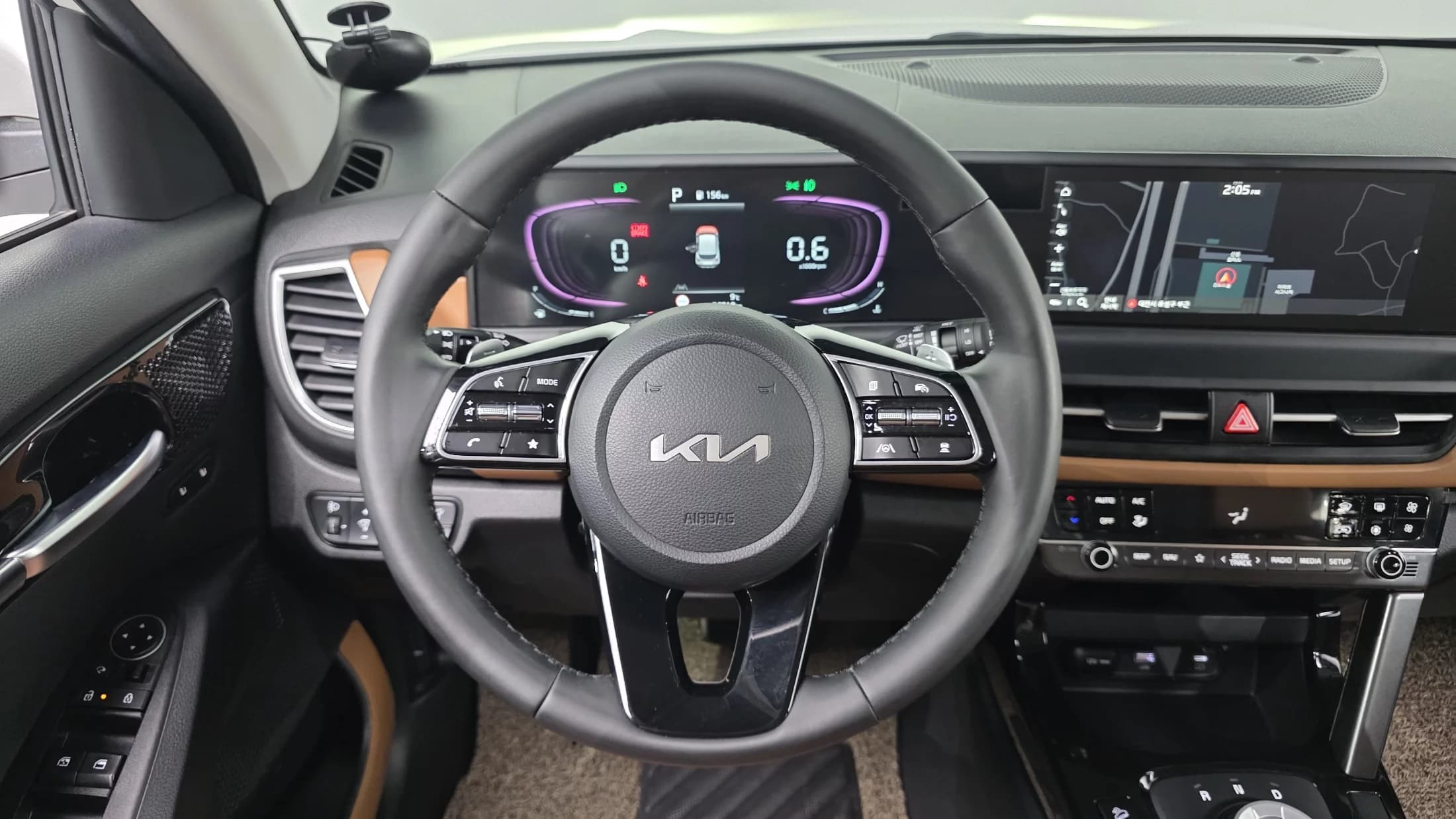 Kia Seltos Gasoline 1.6 Turbo 2WD Signature, 2023 г. 25002 км. — фото 14