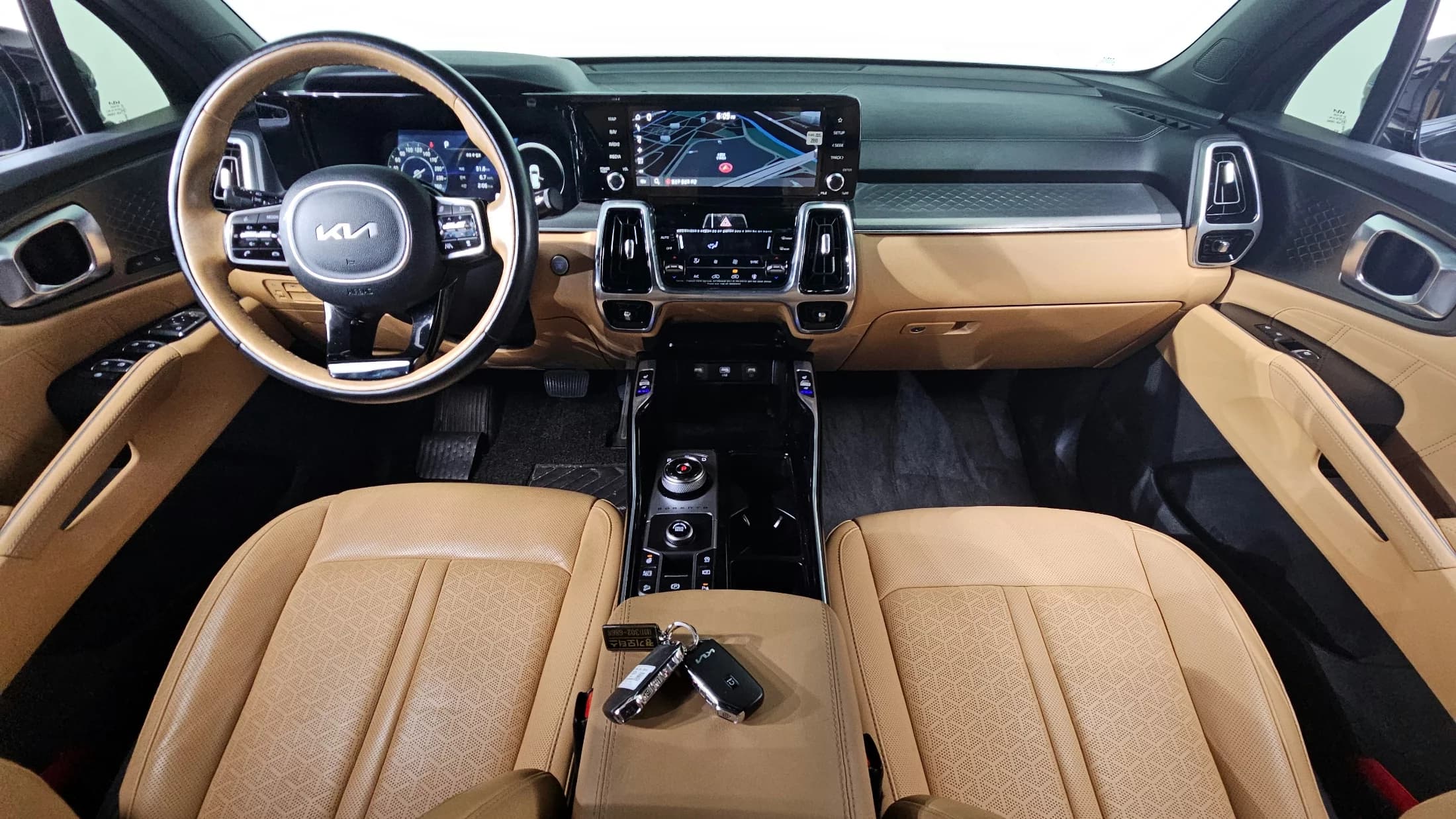 Kia Sorento Gasoline 2.5T 2WD Noblesse, 2022 г. 64704 км. — фото 7