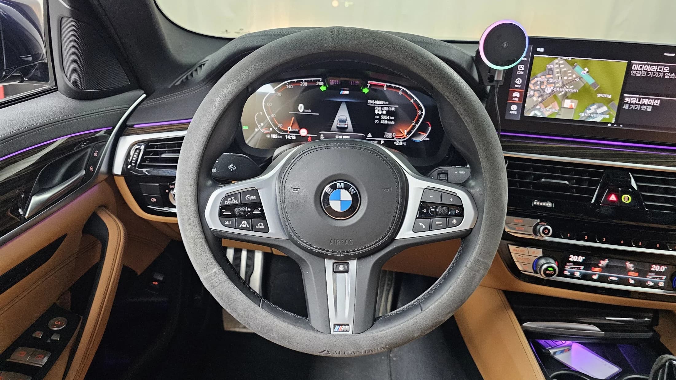 BMW 5-Series 520i M Sport, 2021 г. 48889 км. — фото 13