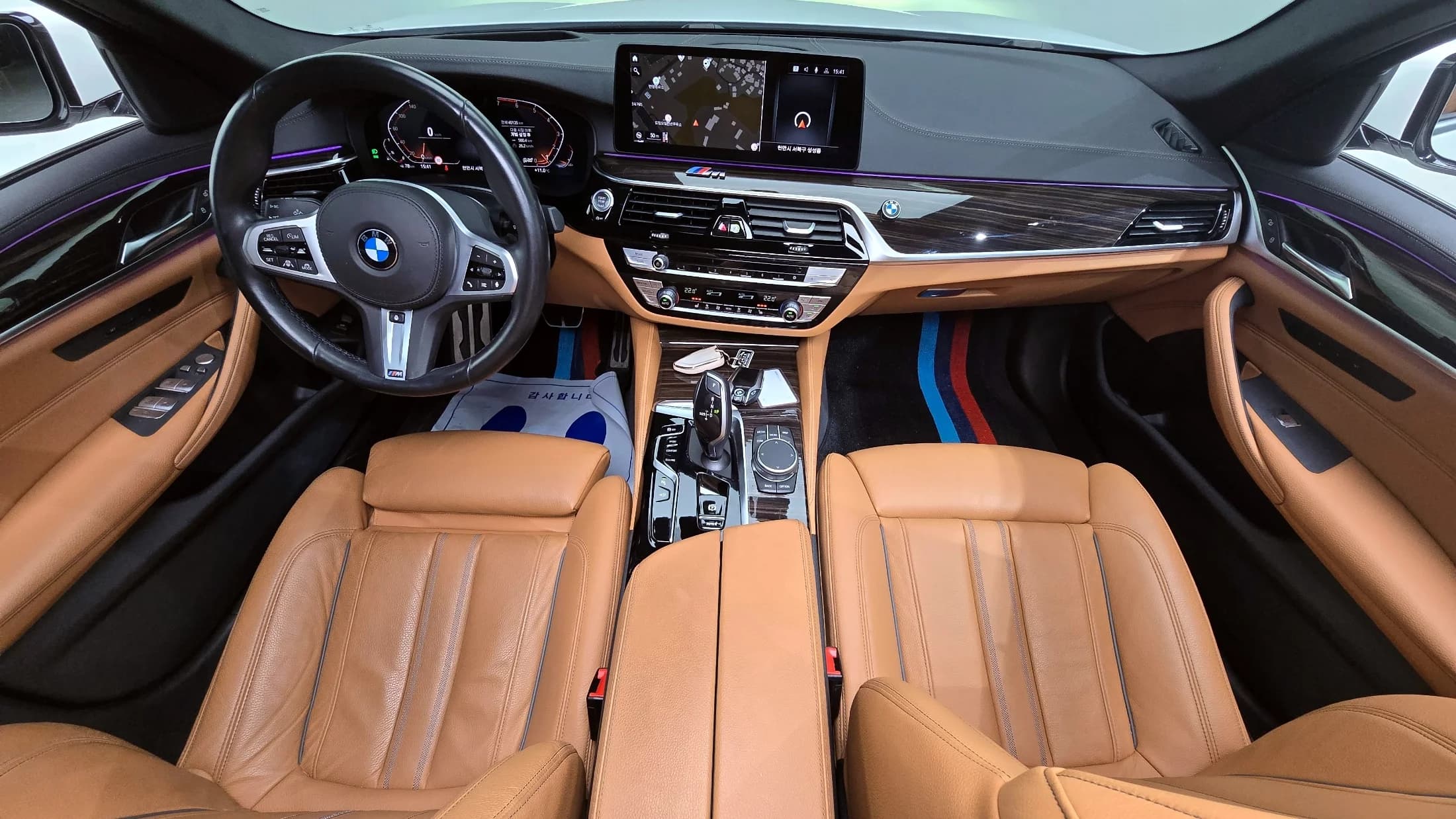 BMW 5-Series 520i M Sport, 2021 г. 40135 км. — фото 7