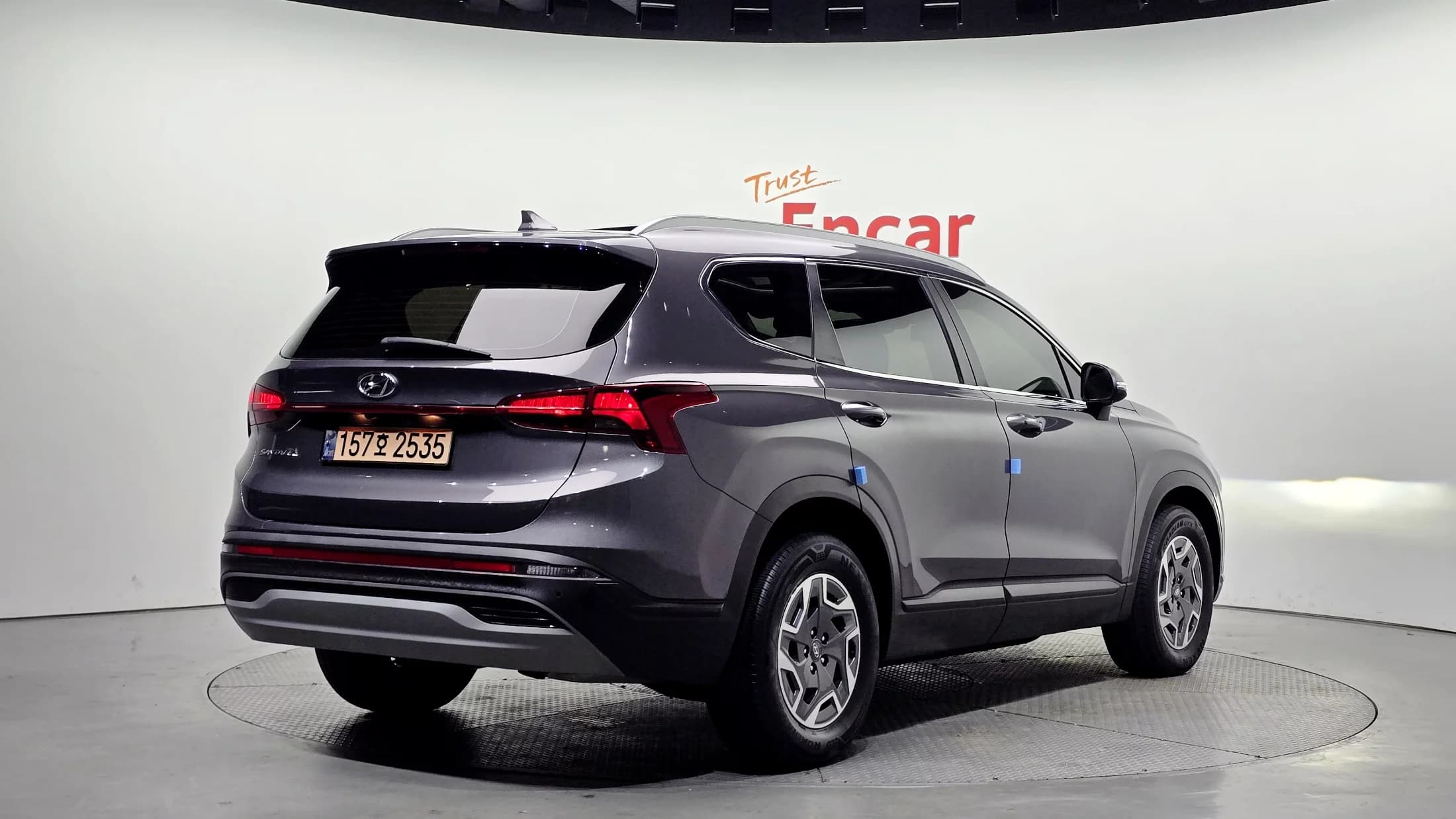 Hyundai Santa Fe HEV 1.6 2WD Prestige, гибрид, 2021 г. 110797 км. — фото 2