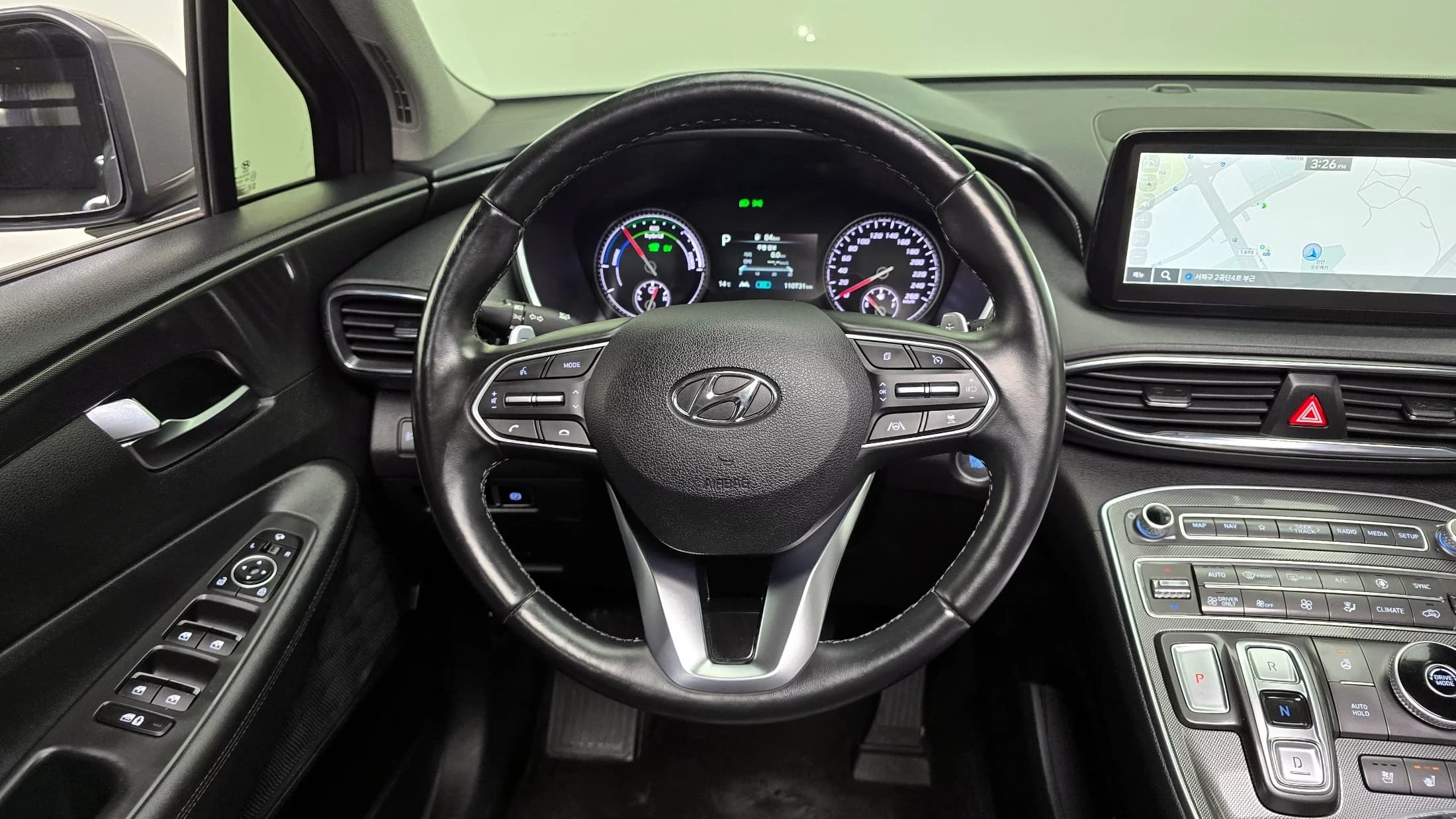 Hyundai Santa Fe HEV 1.6 2WD Prestige, гибрид, 2021 г. 110797 км. — фото 14