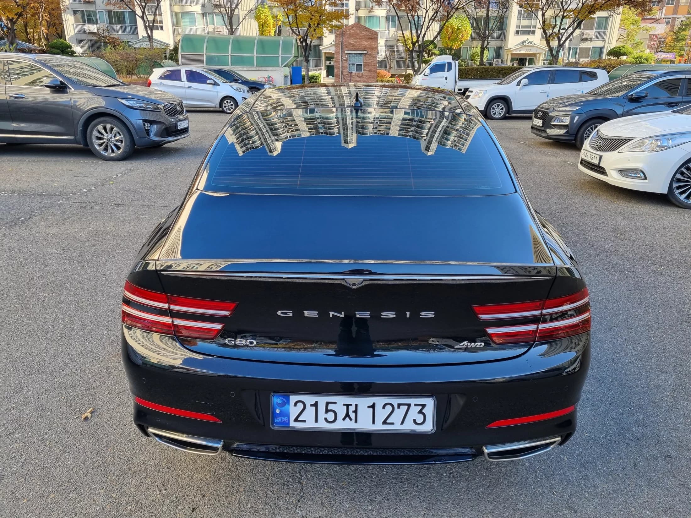 Genesis G80 Gasoline 2.5 Turbo AWD, 2022 г. 30100 км. — фото 2