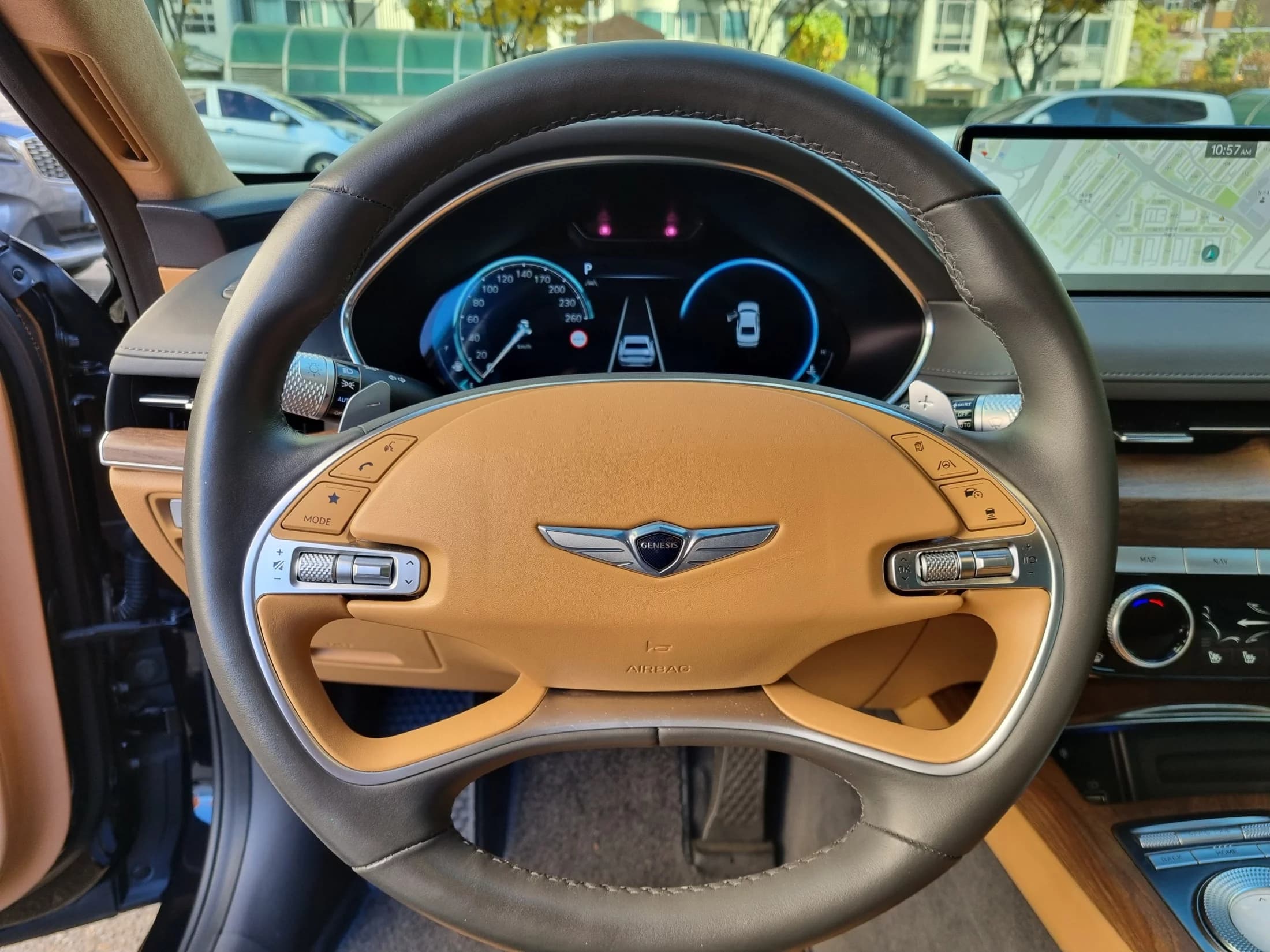 Genesis G80 Gasoline 2.5 Turbo AWD, 2022 г. 30100 км. — фото 9
