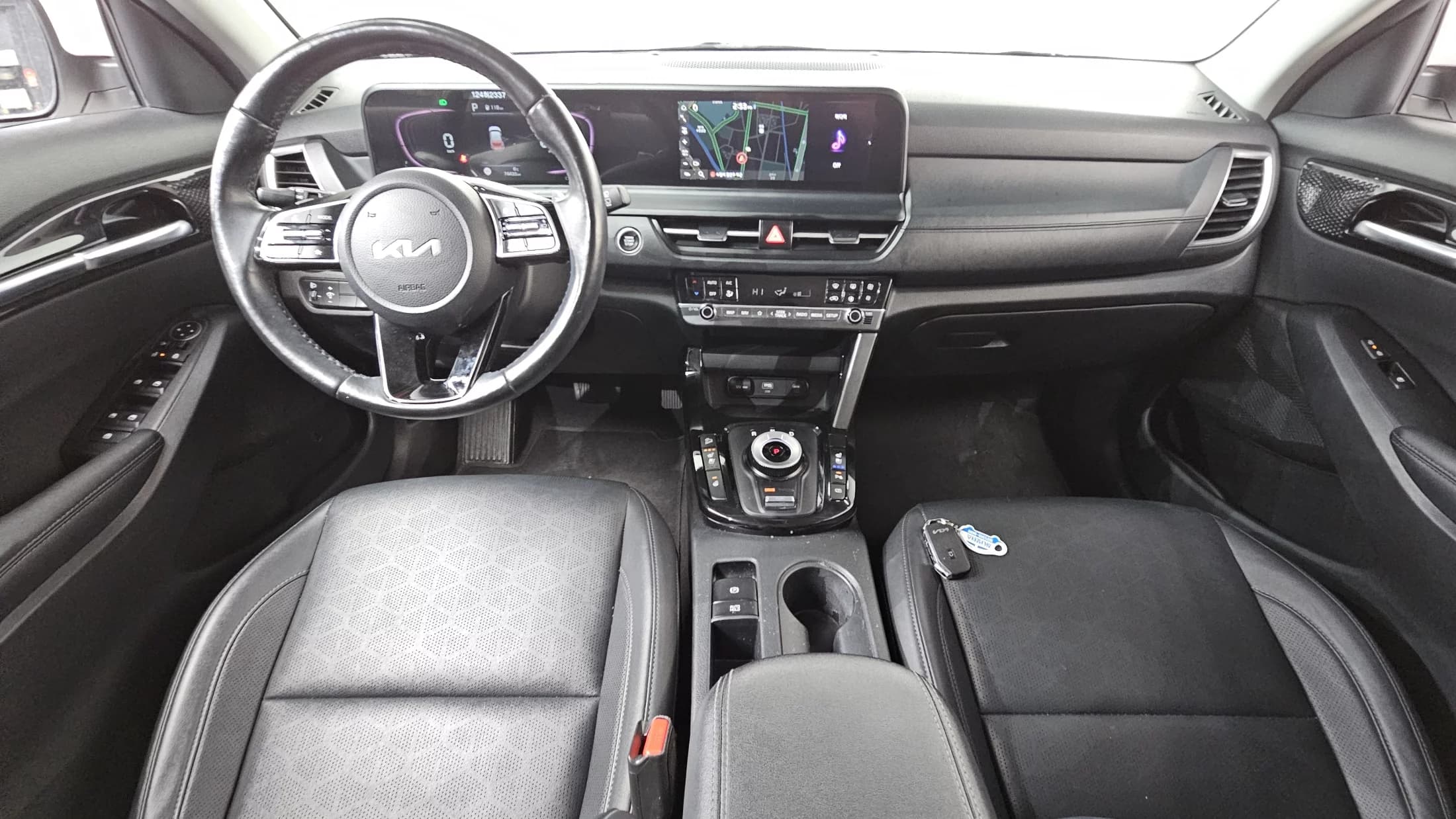 Kia Seltos Gasoline 1.6 Turbo 2WD Signature, 2022 г. 74515 км. — фото 7
