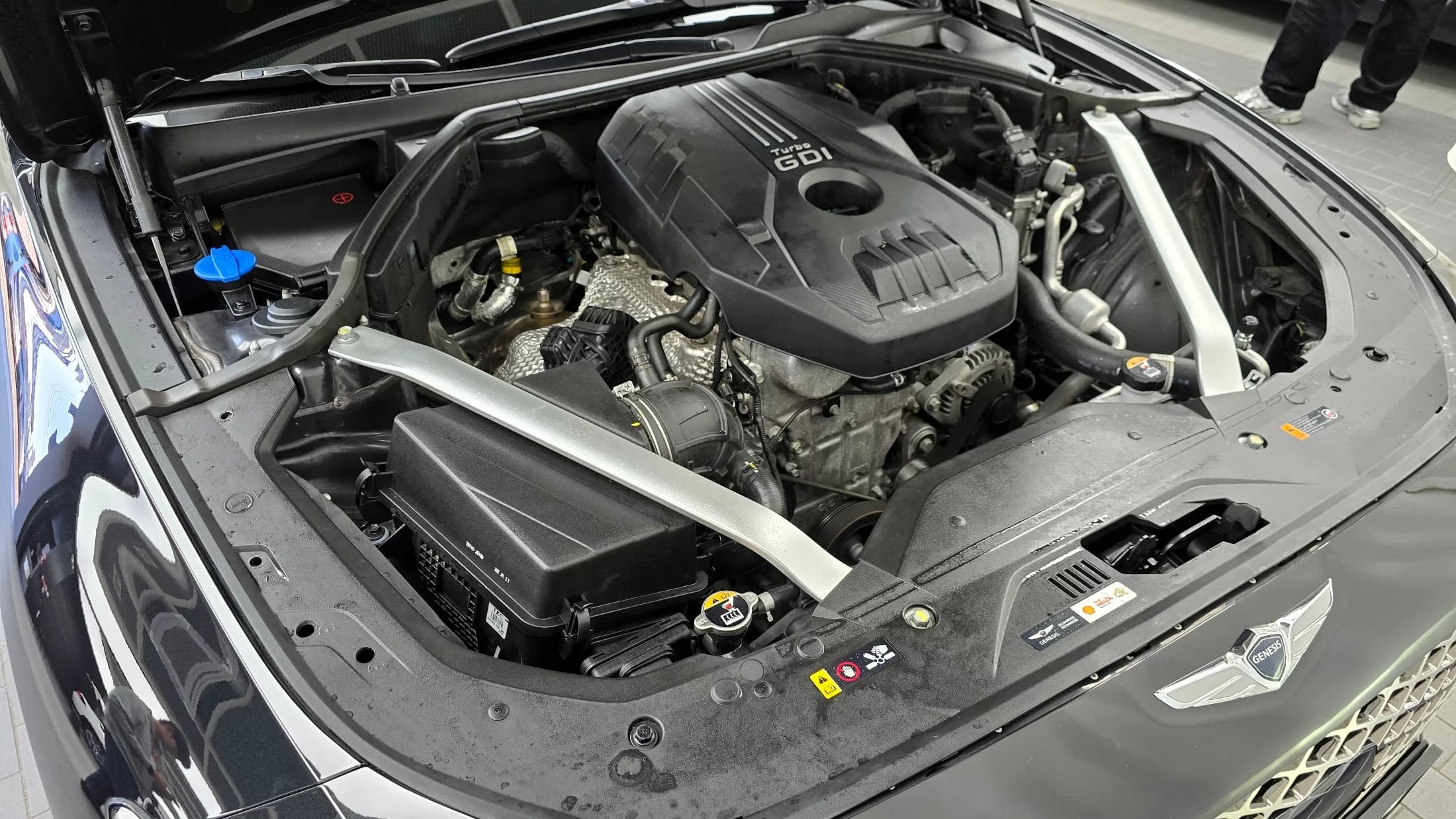 Genesis G70 Gasoline 2.0T 4WD, 2022 г. 62601 км. — фото 6