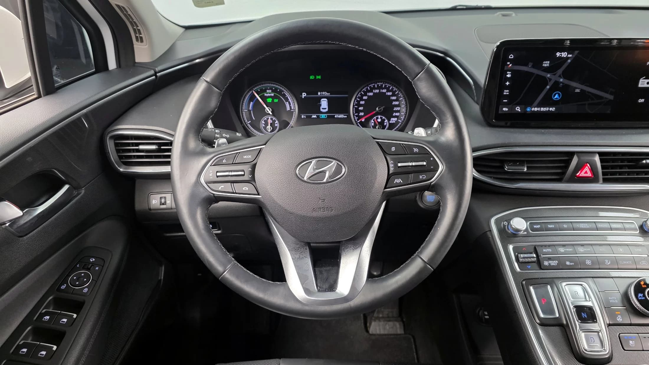 Hyundai Santa Fe HEV 1.6 4WD Exclusive, гибрид, 2021 г. 41667 км. — фото 13