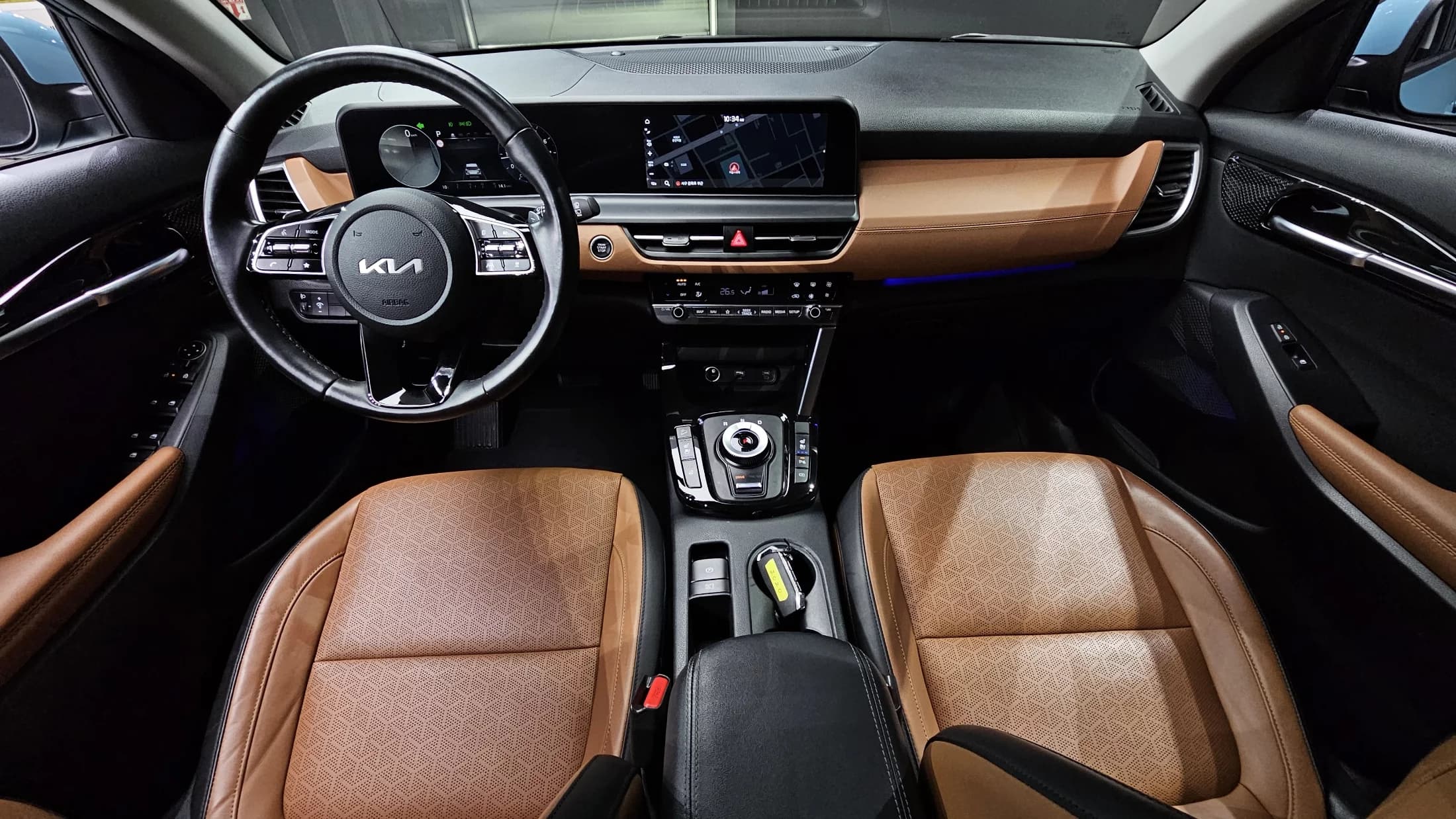 Kia Seltos Gasoline 1.6 Turbo 2WD Signature, 2022 г. 55818 км. — фото 7