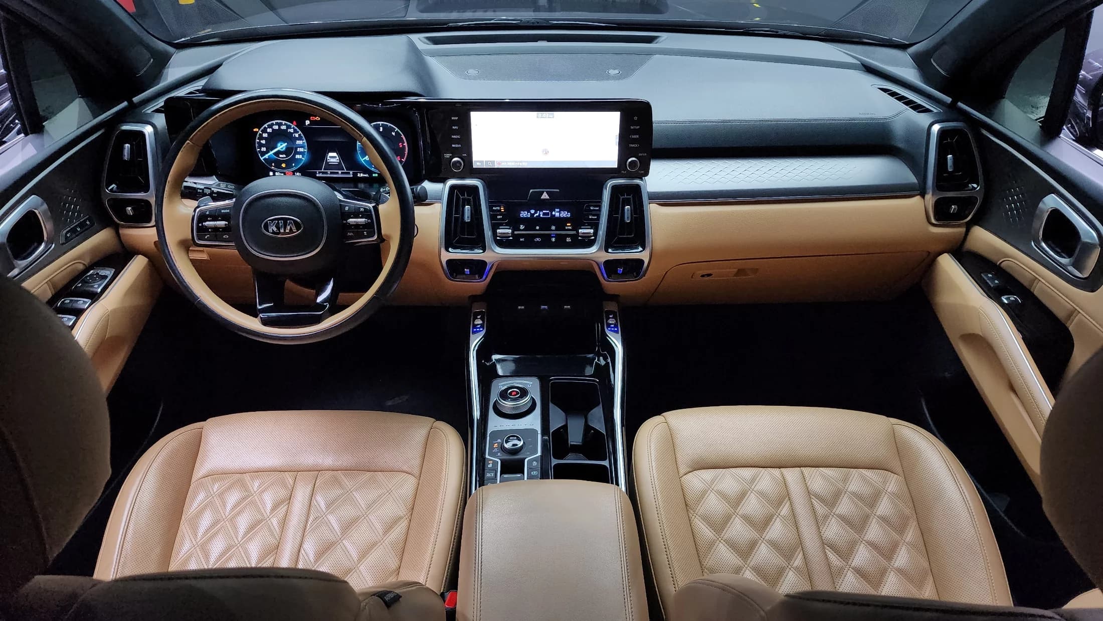 Kia Sorento Diesel 2.2 4WD Noblesse, 2021 г. 98169 км. — фото 7