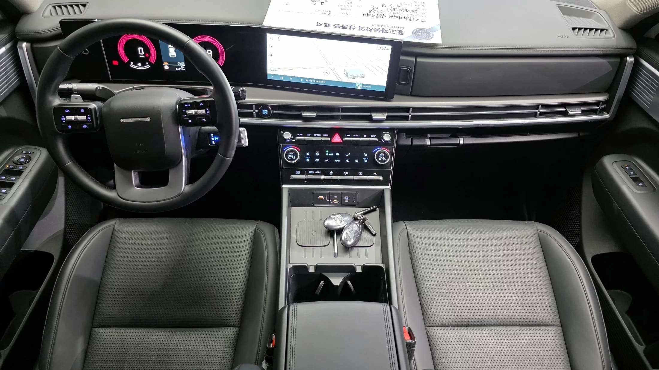 Hyundai Santa Fe Gasoline 2.5T 2WD Exclusive, 2024 г. 26135 км. — фото 7