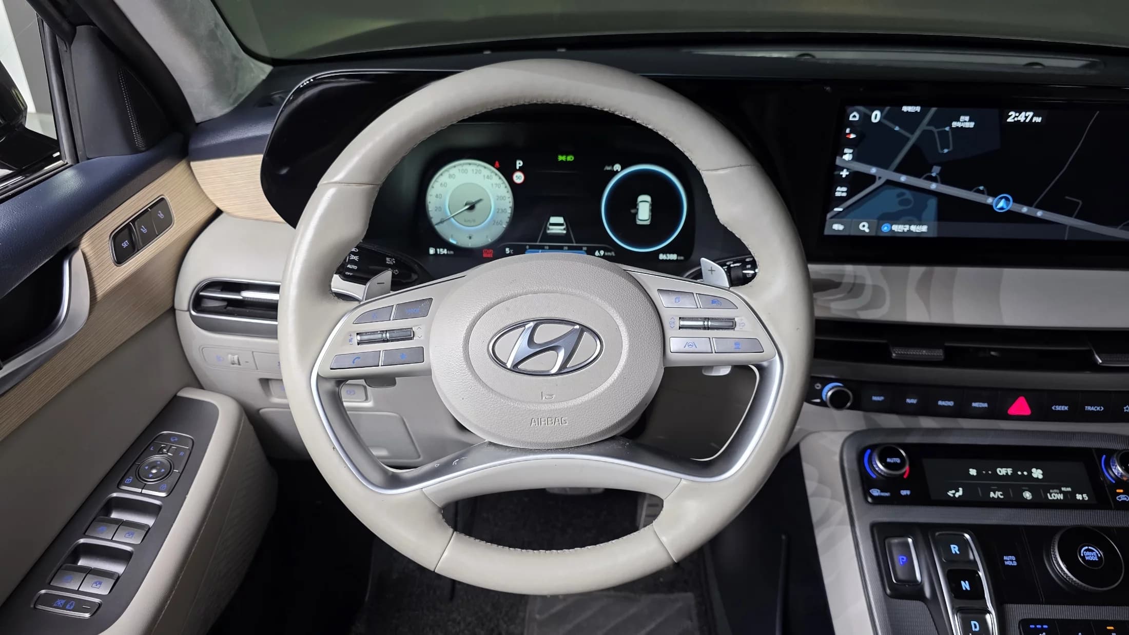 Hyundai Palisade Diesel 2.2 2WD Prestige, 2022 г. 86450 км. — фото 14