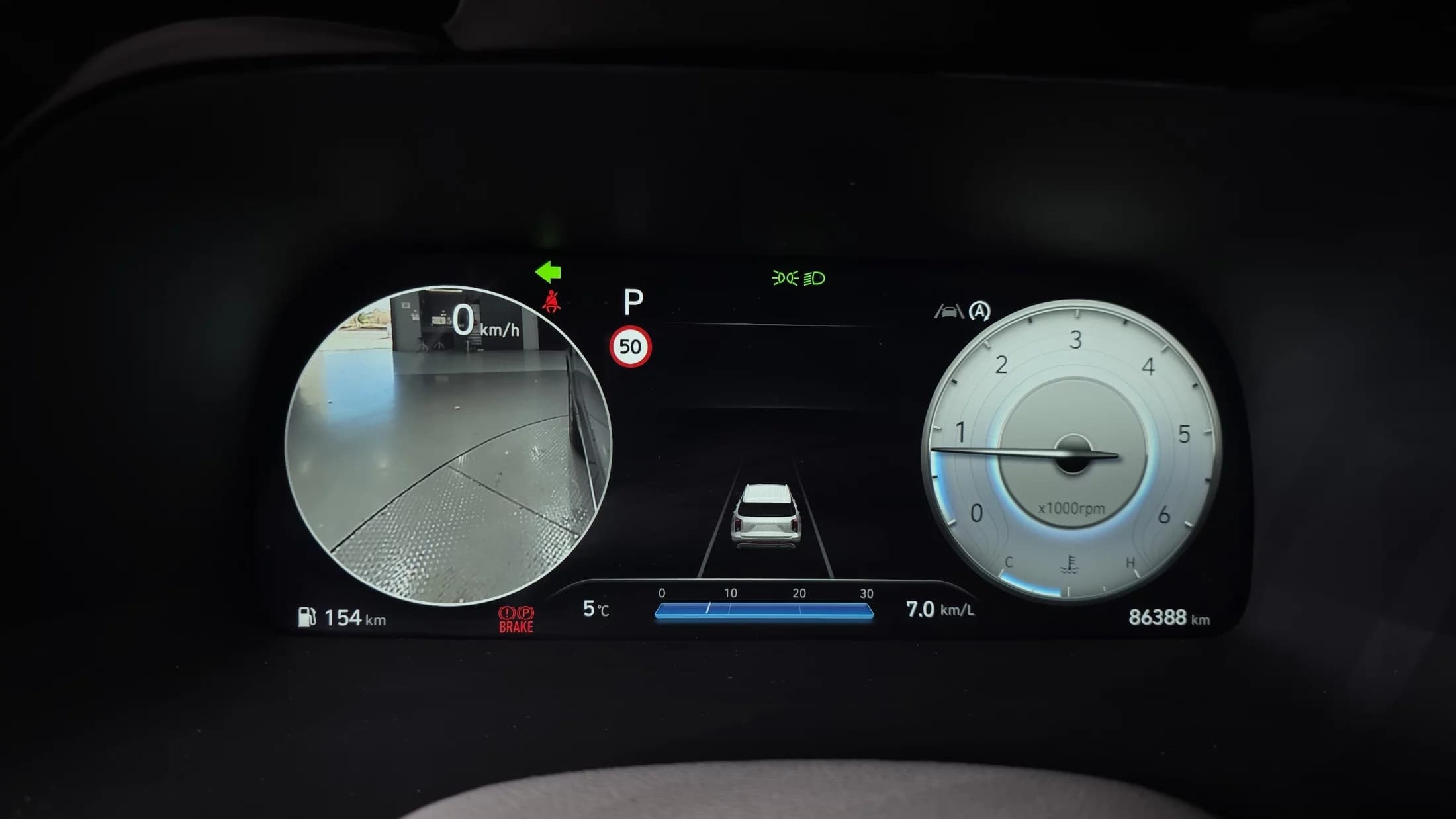 Hyundai Palisade Diesel 2.2 2WD Prestige, 2022 г. 86450 км. — фото 8