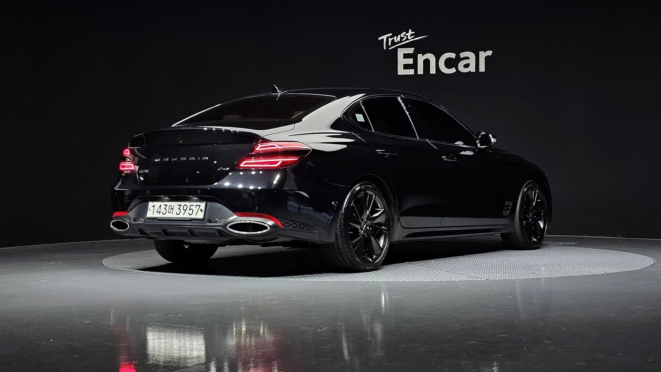 Genesis G70 Gasoline 2.0T 4WD, 2021 г. 68282 км. — фото 2