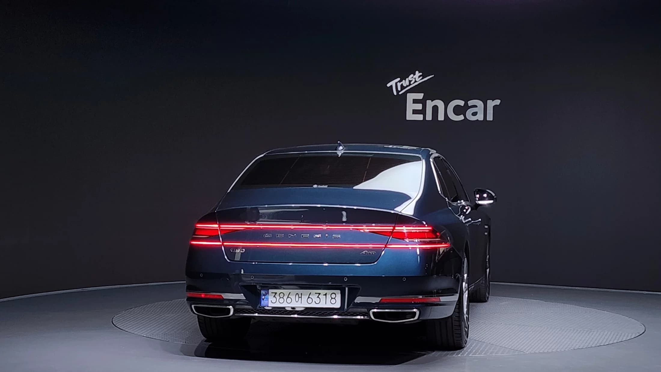 Genesis G90 Gasoline 3.5 Turbo AWD, 2022 г. 53121 км. — фото 4
