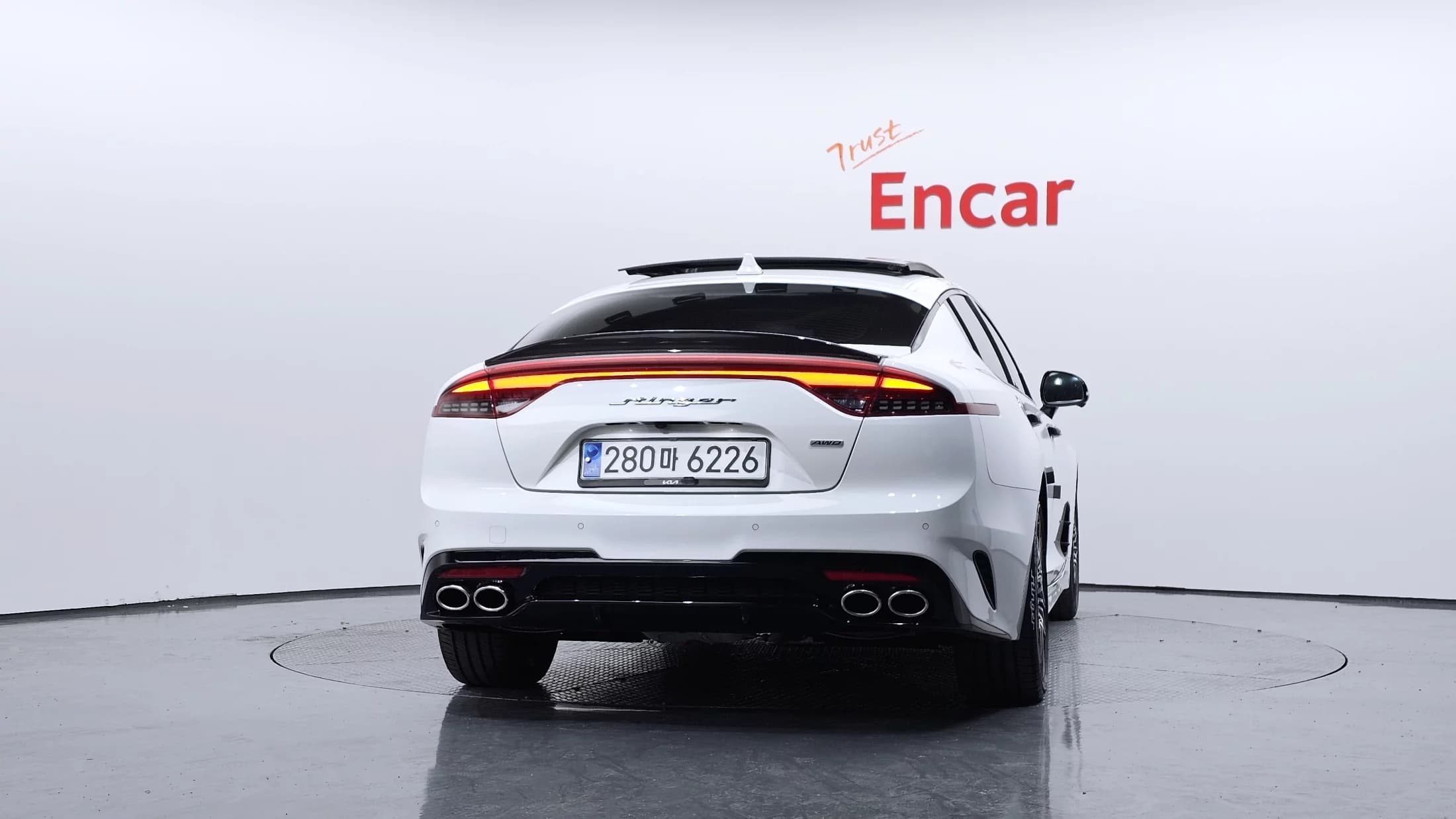 Kia Stinger 2.5 AWD Masters, 2021 г. 38860 км. — фото 4