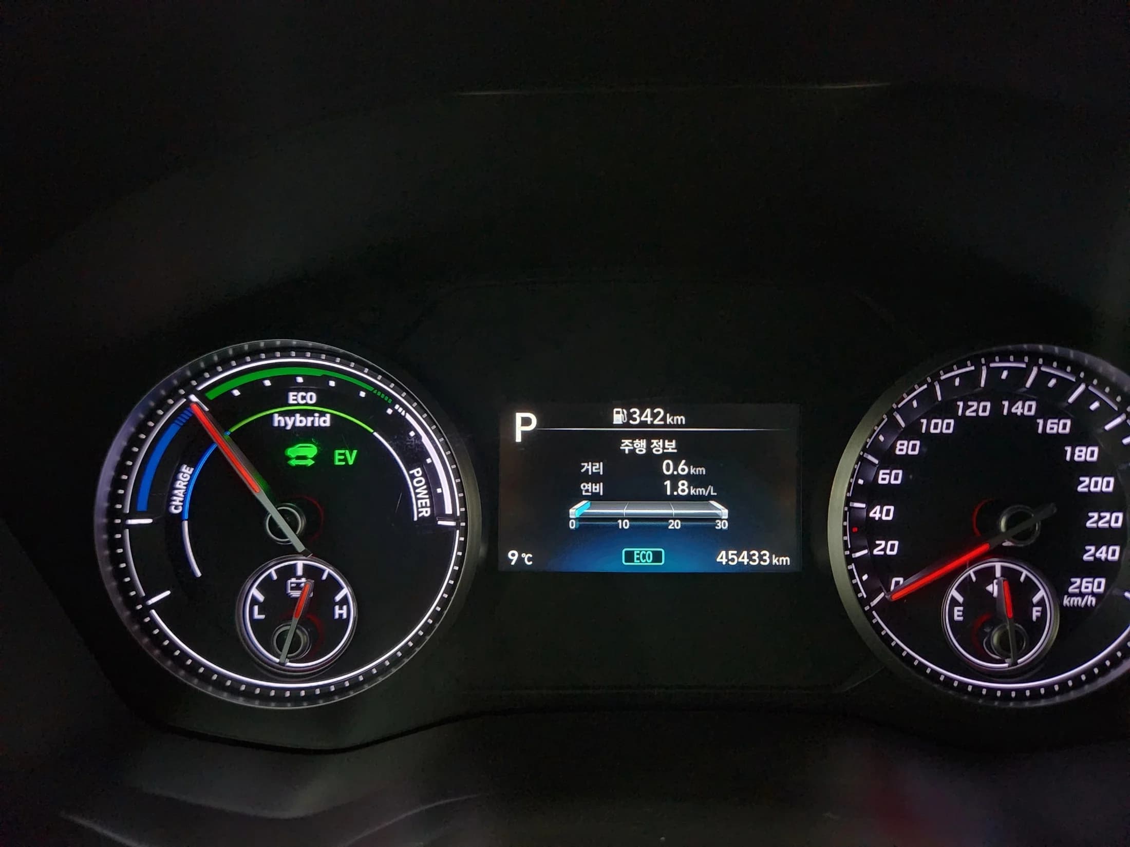 Hyundai Santa Fe HEV 1.6 4WD Exclusive, гибрид, 2021 г. 45491 км. — фото 8