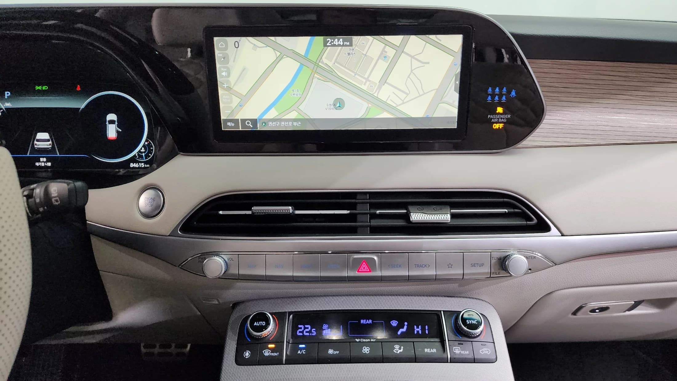 Hyundai Palisade Diesel 2.2 4WD Prestige, 2022 г. 84655 км. — фото 15