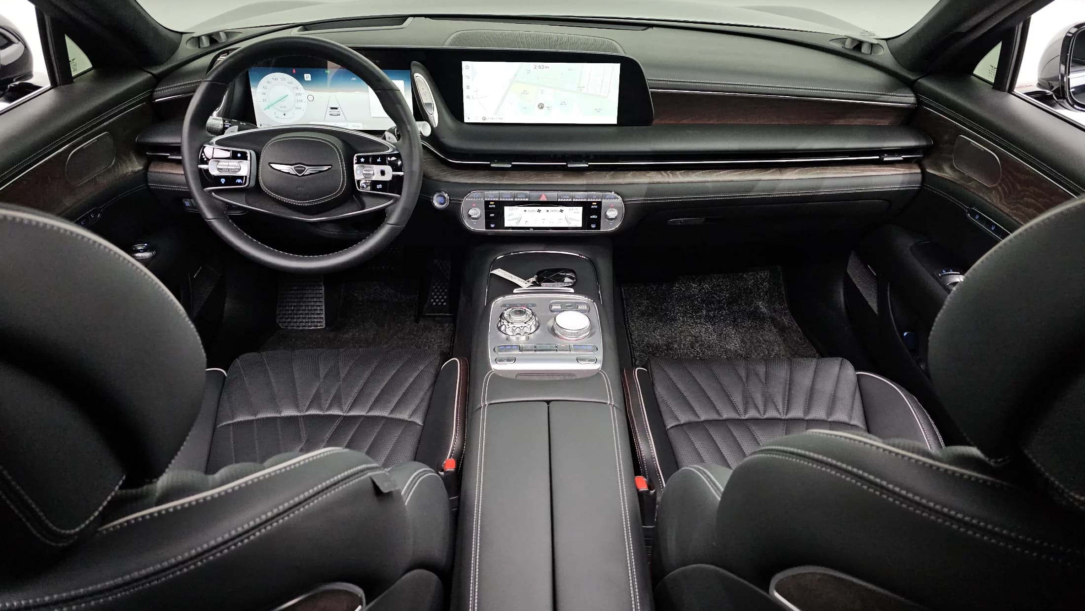 Genesis G90 Gasoline 3.5 Turbo AWD, 2023 г. 12722 км. — фото 7