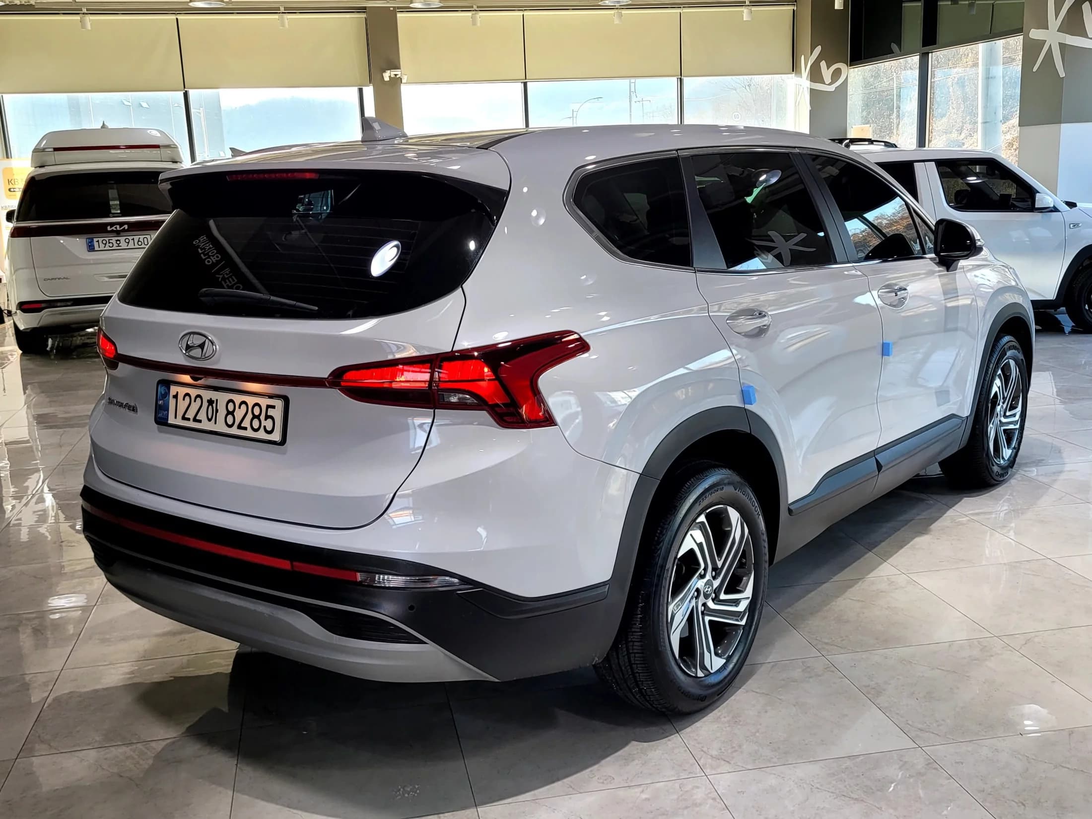 Hyundai Santa Fe Gasoline 2.5T 2WD Premium, 2021 г. 42694 км. — фото 2