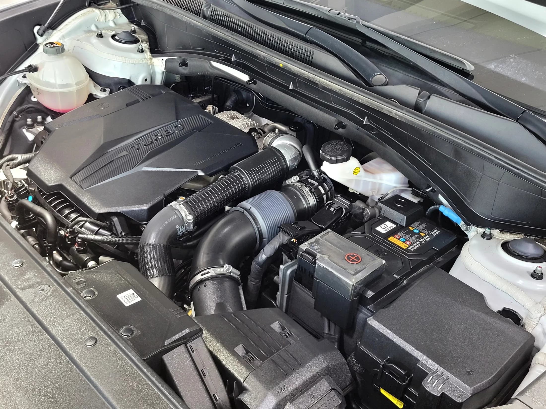 Hyundai Santa Fe Gasoline 2.5T 2WD Premium, 2021 г. 42694 км. — фото 6