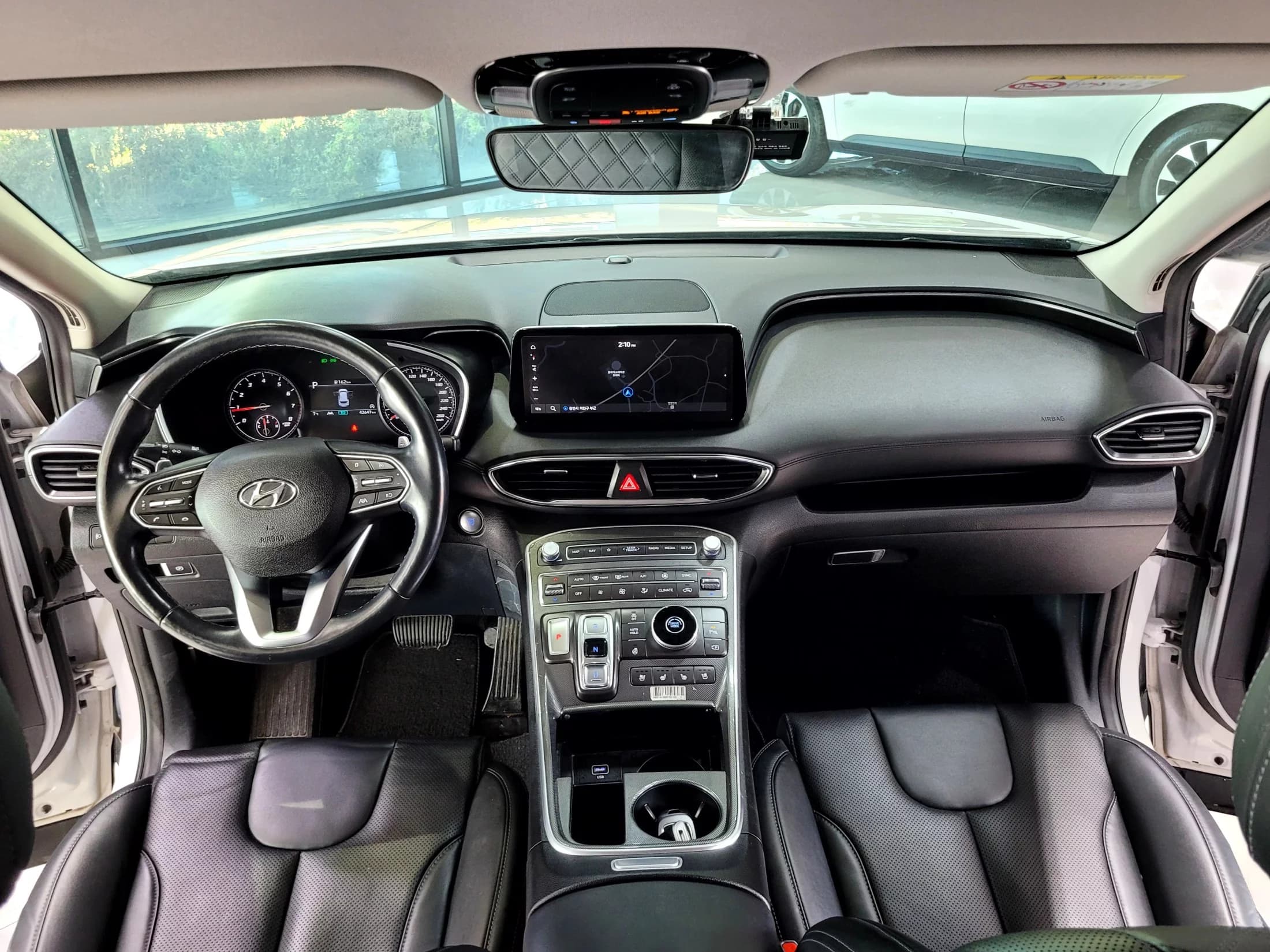 Hyundai Santa Fe Gasoline 2.5T 2WD Premium, 2021 г. 42694 км. — фото 7