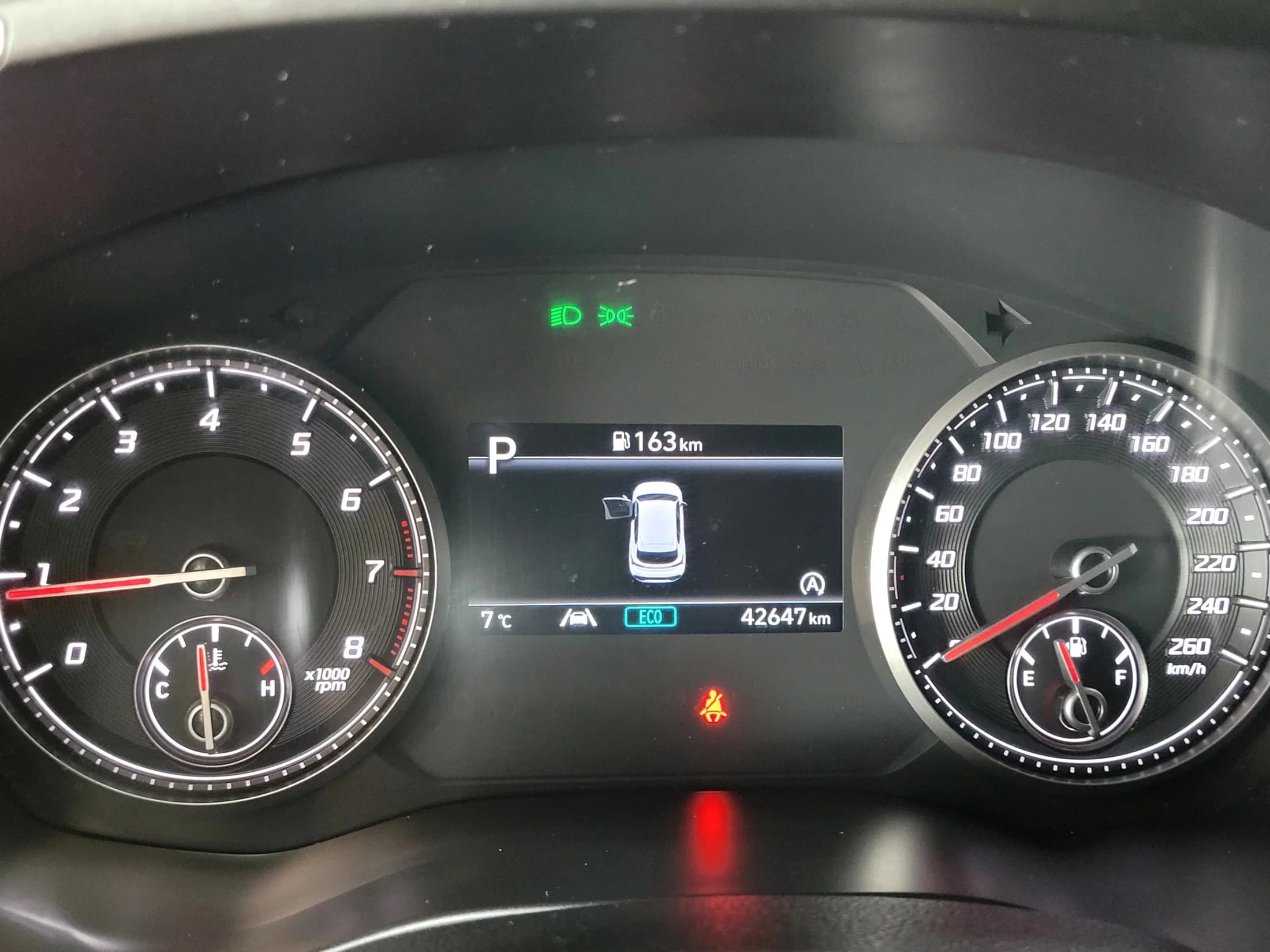 Hyundai Santa Fe Gasoline 2.5T 2WD Premium, 2021 г. 42694 км. — фото 8