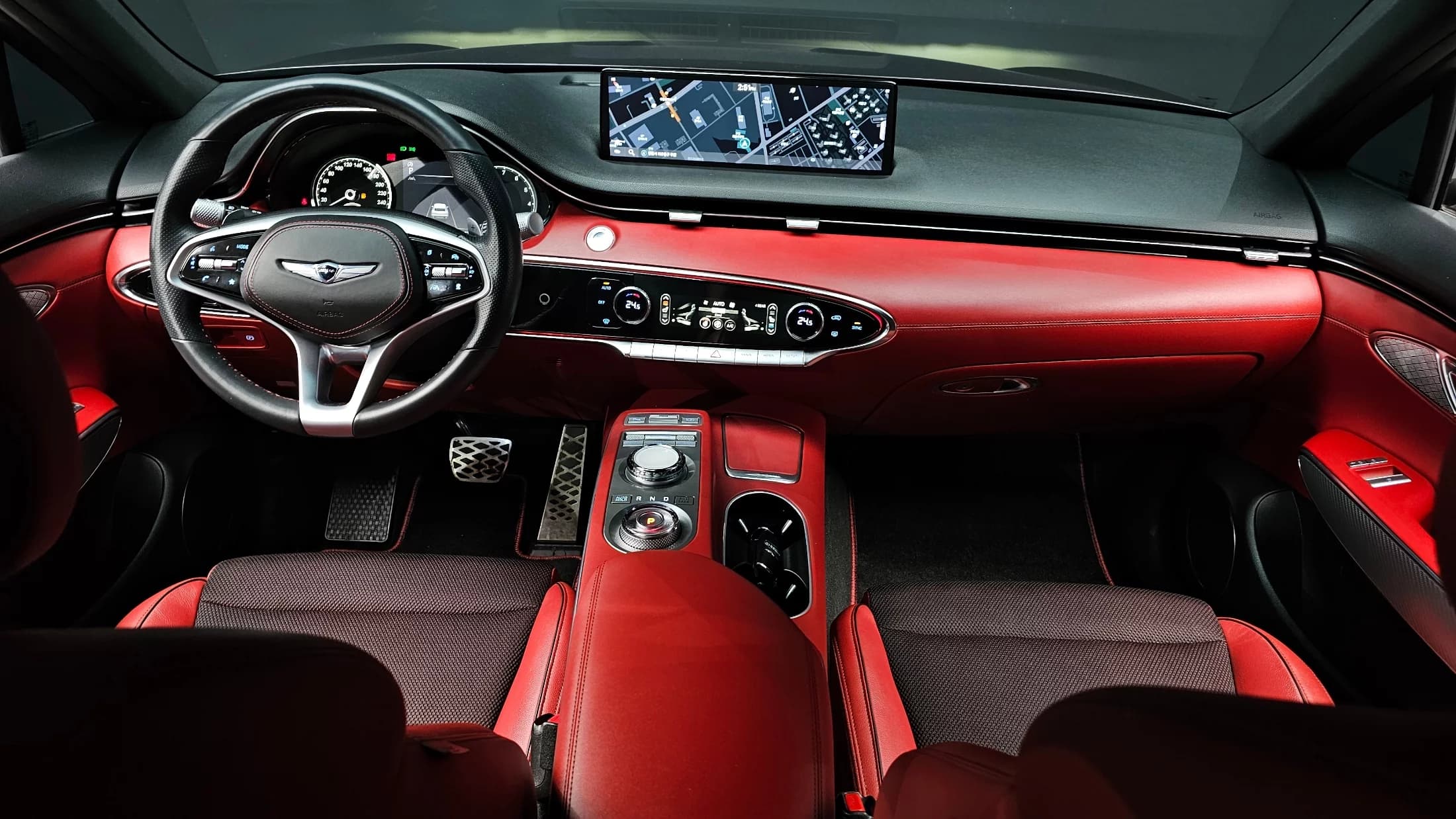 Genesis GV70 3.5T Gasoline AWD, 2021 г. 59269 км. — фото 7