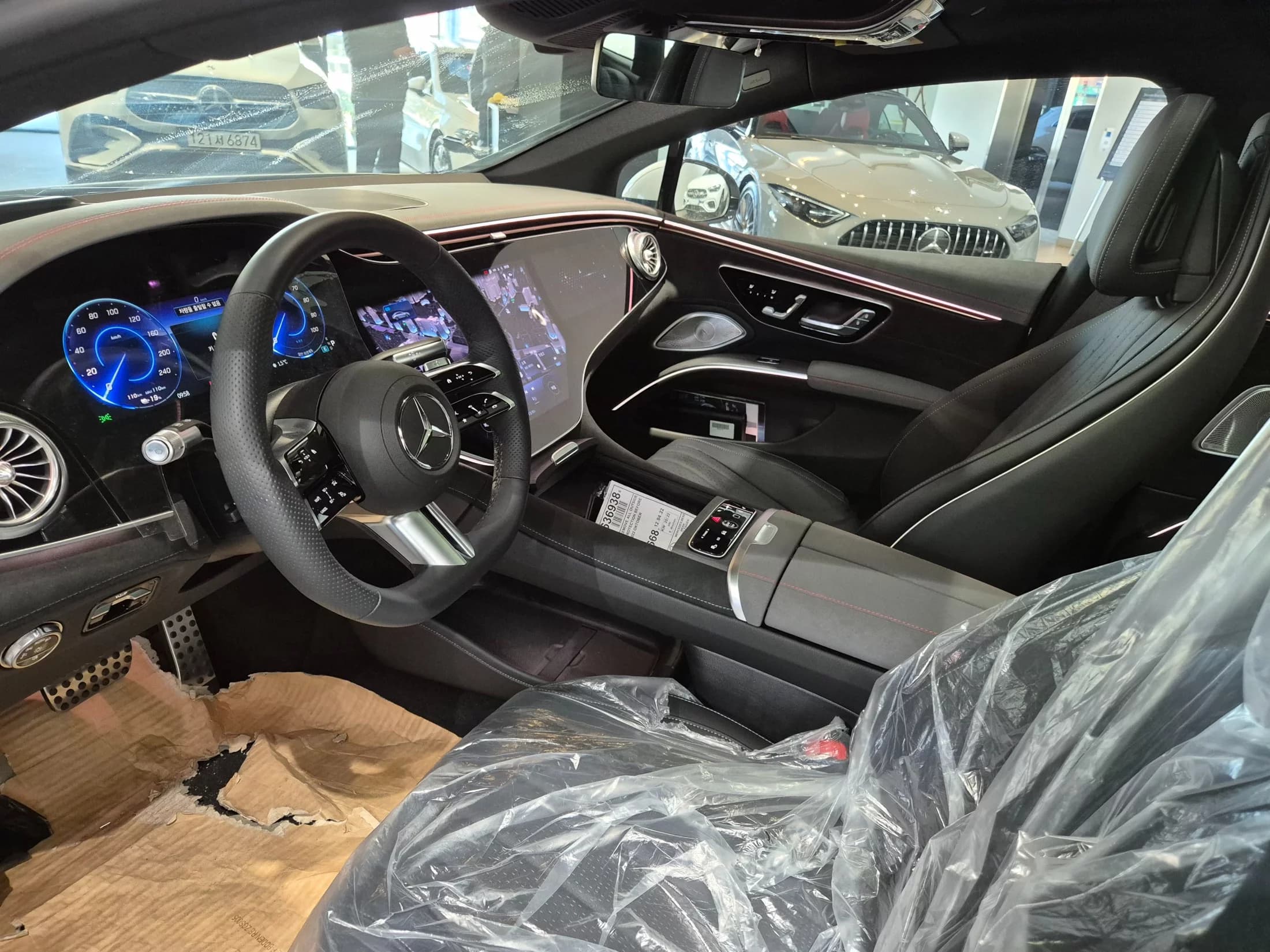 Mercedes-Benz EQS EQS450+, электромобиль, 2023 г. 2075 км. — фото 16