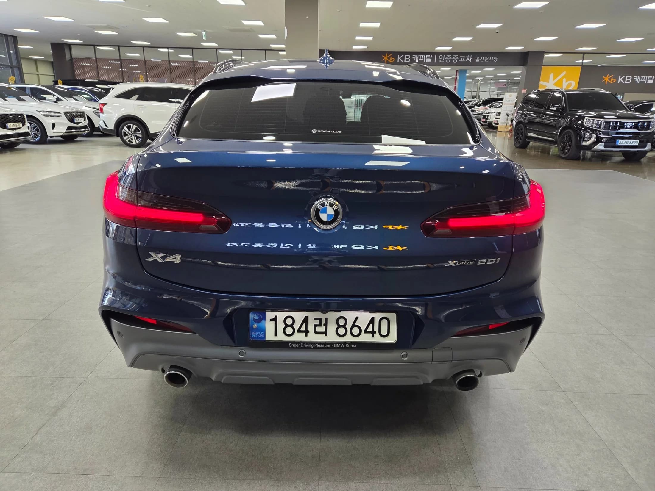 BMW X4 xDrive20i xLine, 2021 г. 64375 км. — фото 4