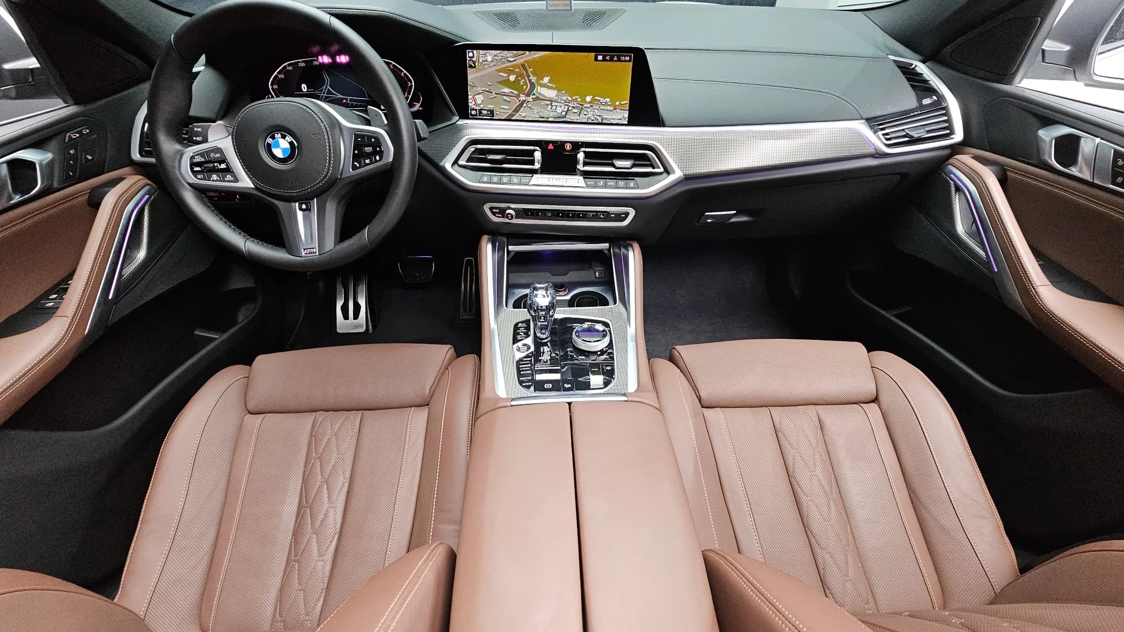 BMW X6 xDrive40i M Sport, 2022 г. 58602 км. — фото 6