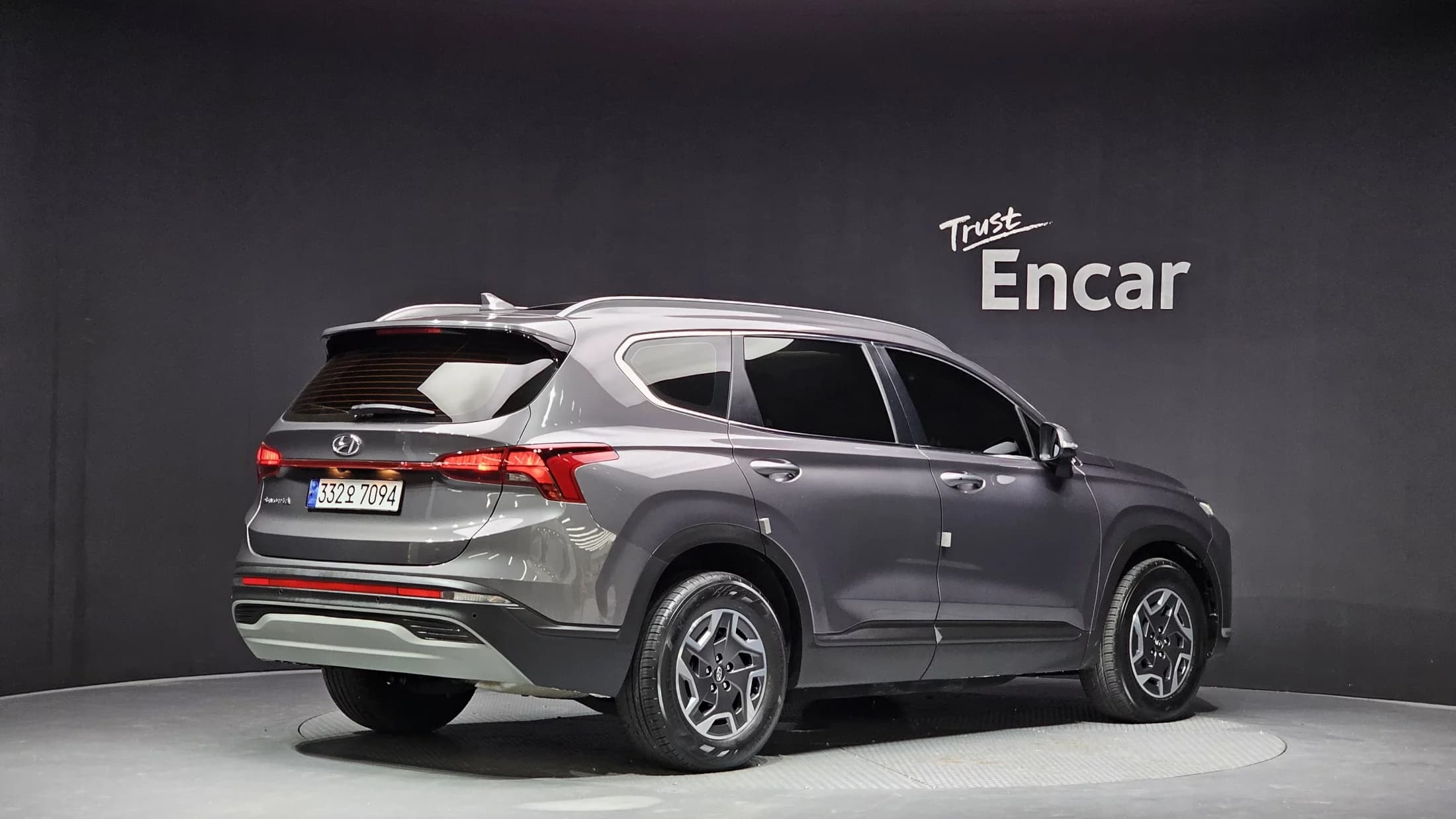 Hyundai Santa Fe HEV 1.6 2WD Prestige, гибрид, 2021 г. 73245 км. — фото 2