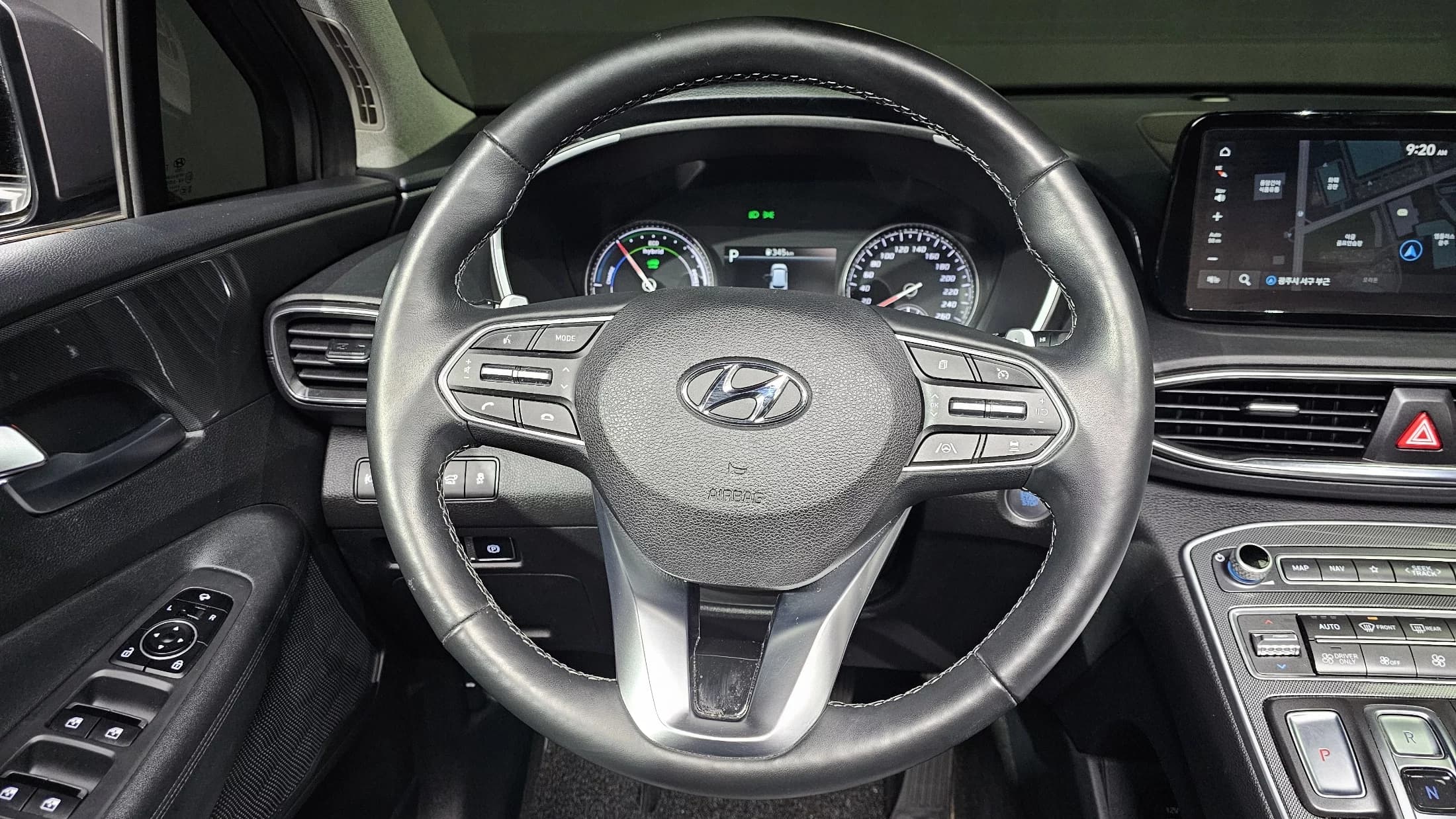 Hyundai Santa Fe HEV 1.6 2WD Prestige, гибрид, 2021 г. 73245 км. — фото 14