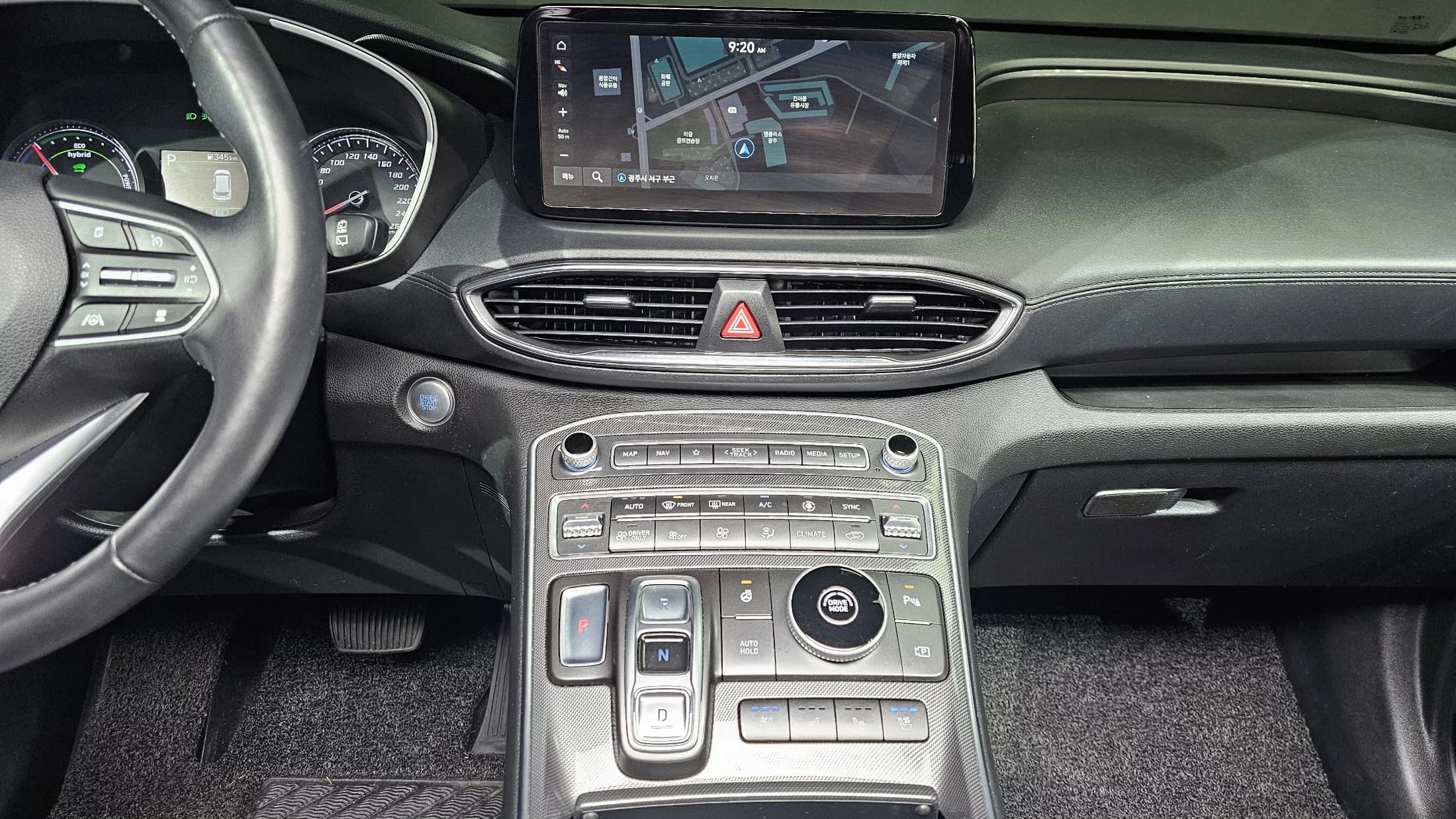 Hyundai Santa Fe HEV 1.6 2WD Prestige, гибрид, 2021 г. 73245 км. — фото 15