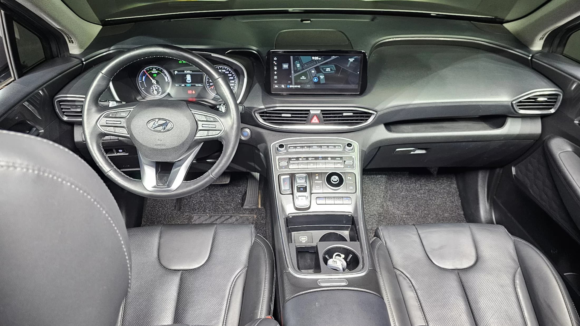 Hyundai Santa Fe HEV 1.6 2WD Prestige, гибрид, 2021 г. 73245 км. — фото 7