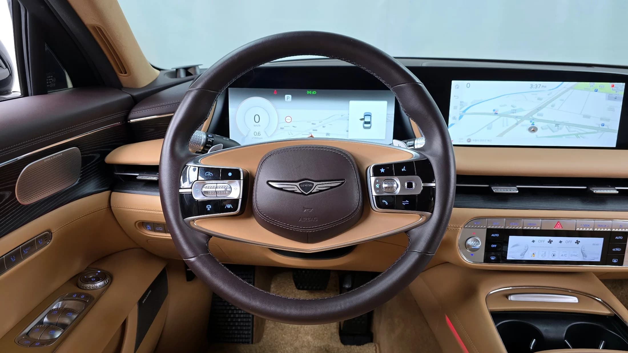 Genesis G90 Gasoline 3.5 Turbo AWD, 2022 г. 77106 км. — фото 13
