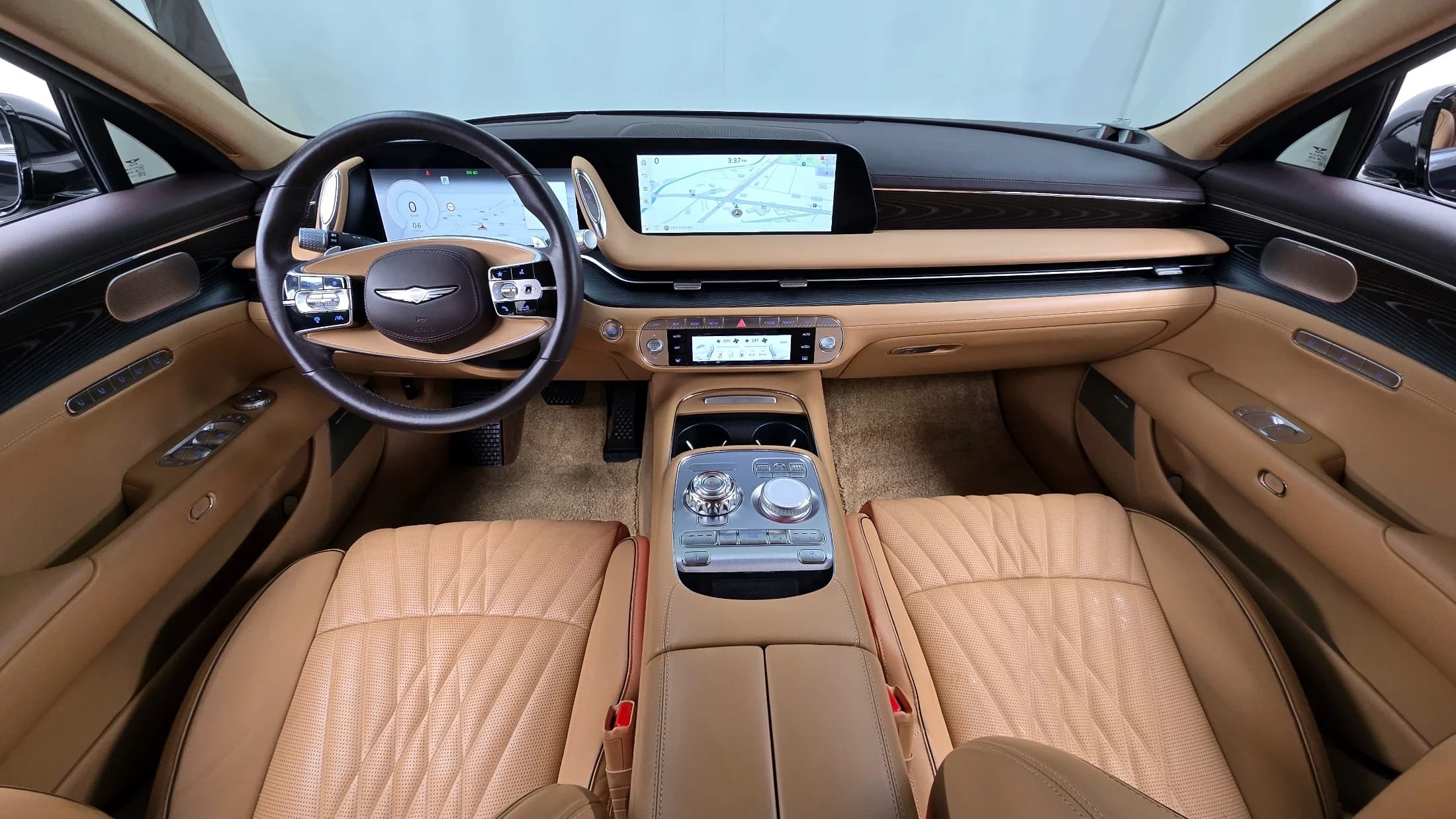 Genesis G90 Gasoline 3.5 Turbo AWD, 2022 г. 77106 км. — фото 7