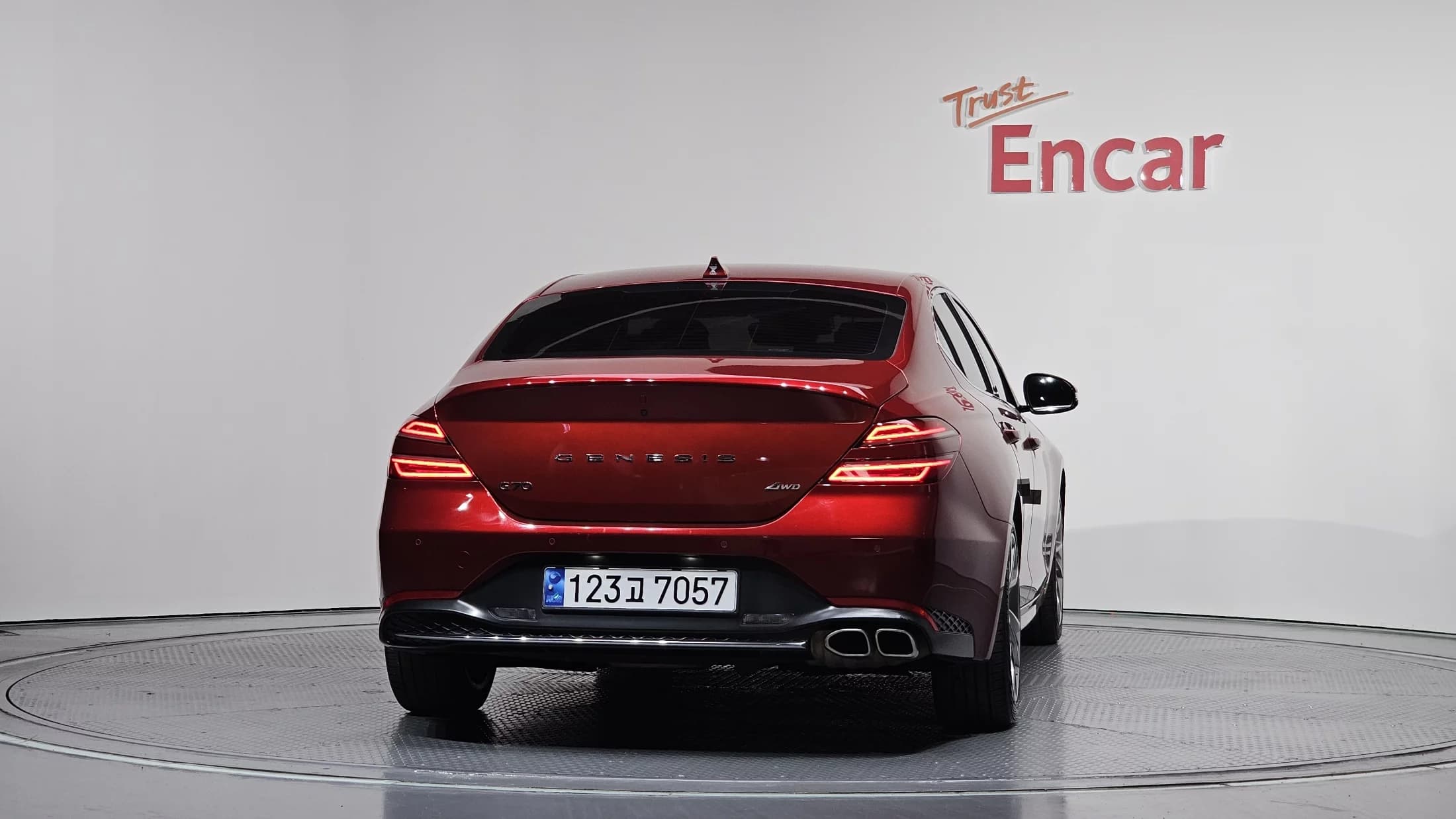 Genesis G70 Gasoline 2.0T 4WD, 2022 г. 92632 км. — фото 4