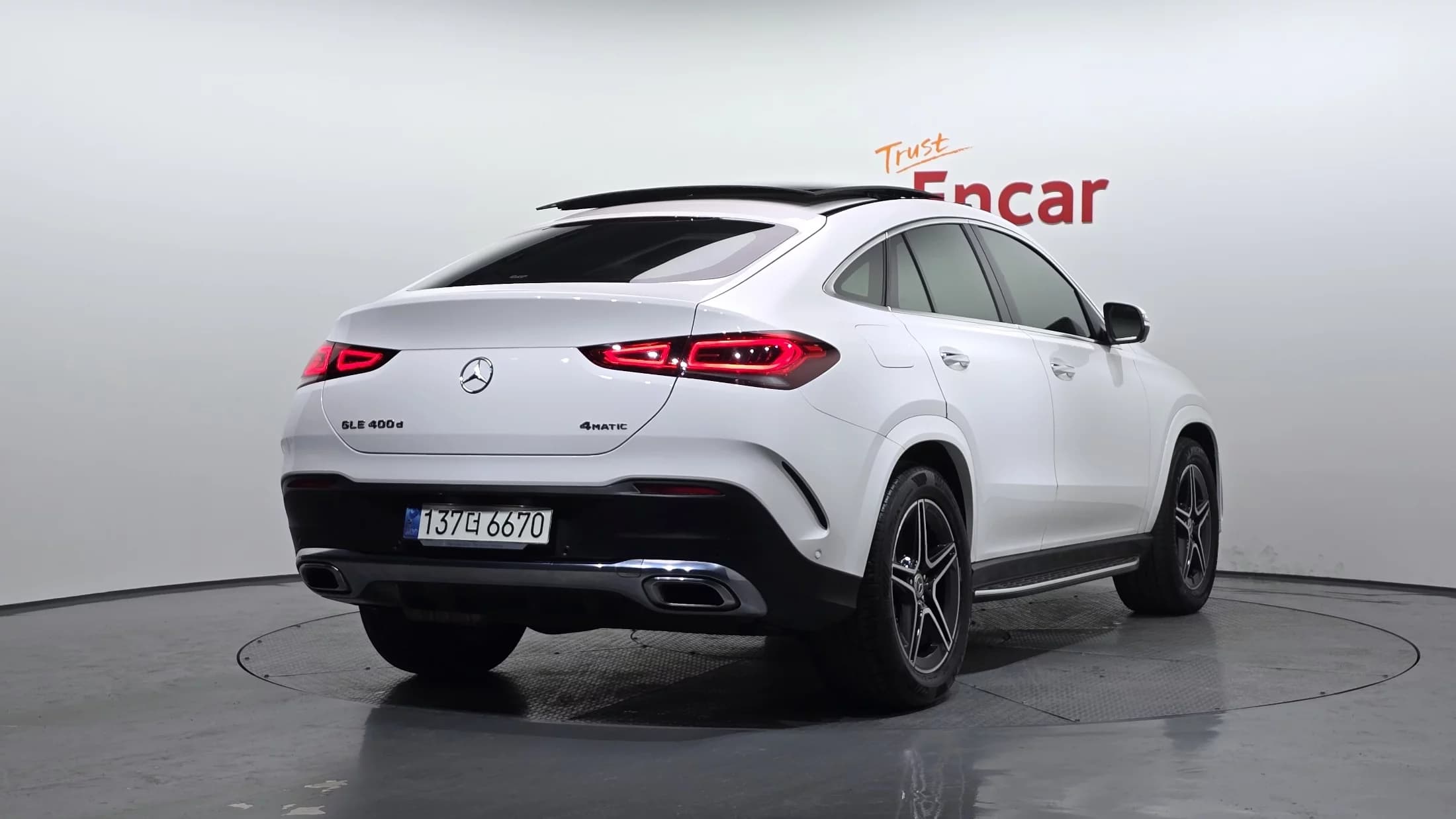 Mercedes-Benz GLE-Class GLE400d 4MATIC Coupe, 2021 г. 107491 км. — фото 2